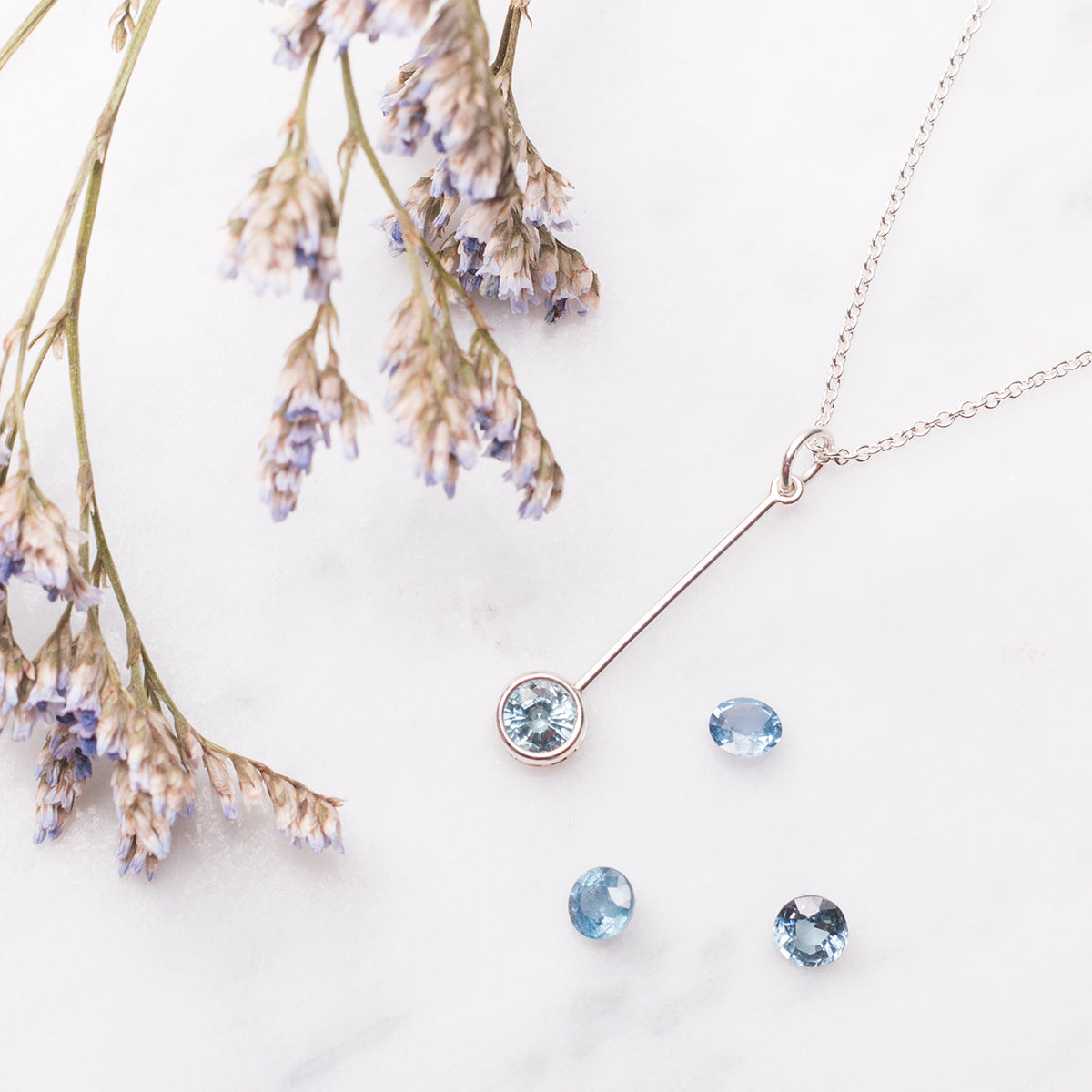 Cornflower Blue Sapphire Faceted Stones