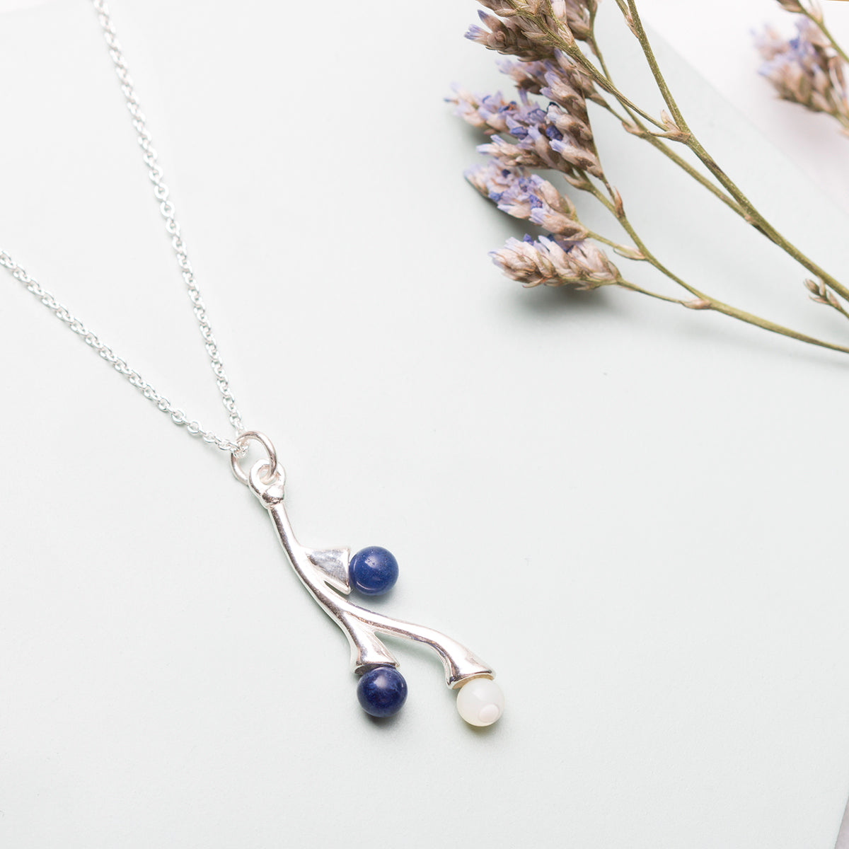 Sodalite Round Half Drilled Beads