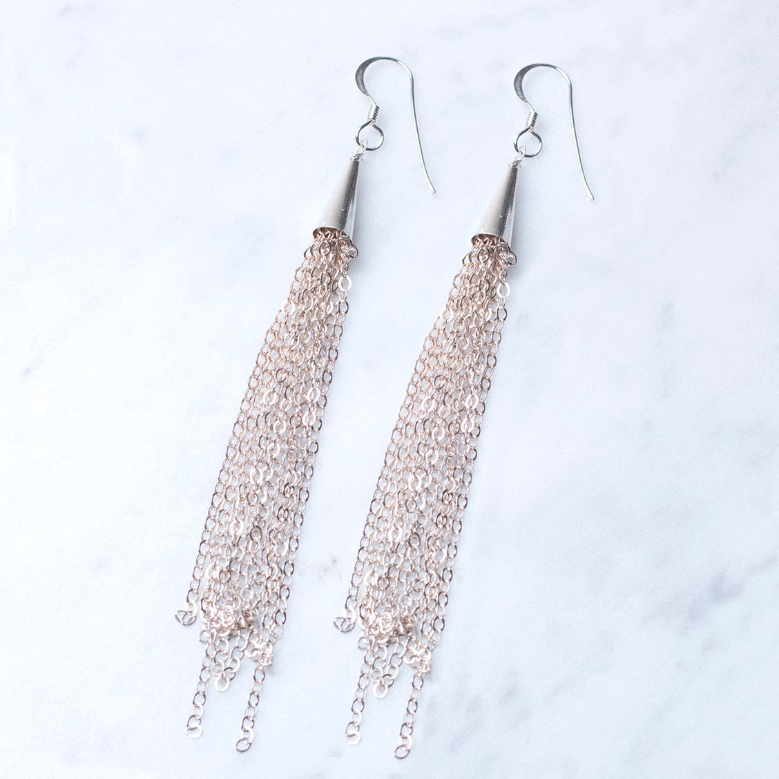 Sterling Silver Cone Beads