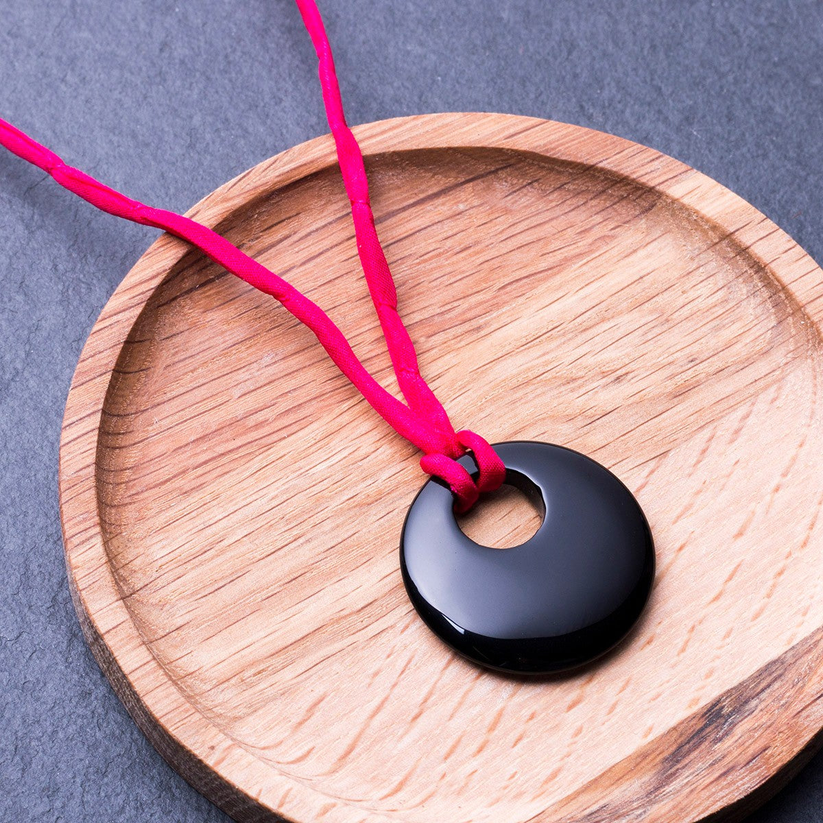 Black Onyx Agogo Pendant