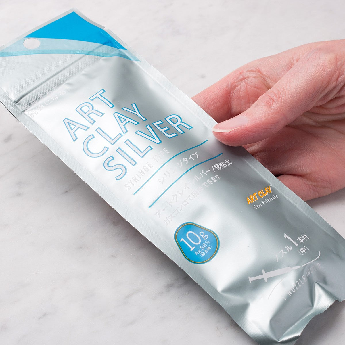 Art Clay Silver Syringe 10g With 1 Tip