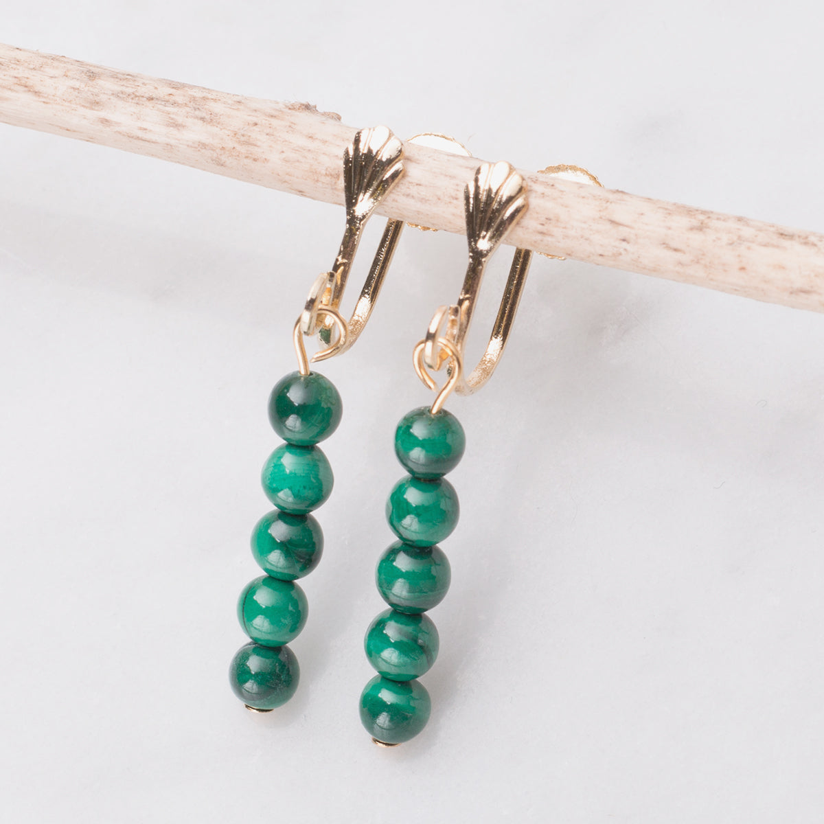Malachite Round Beads