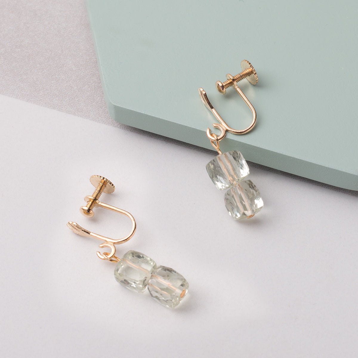 Plated Ear Screws With Loop Pair