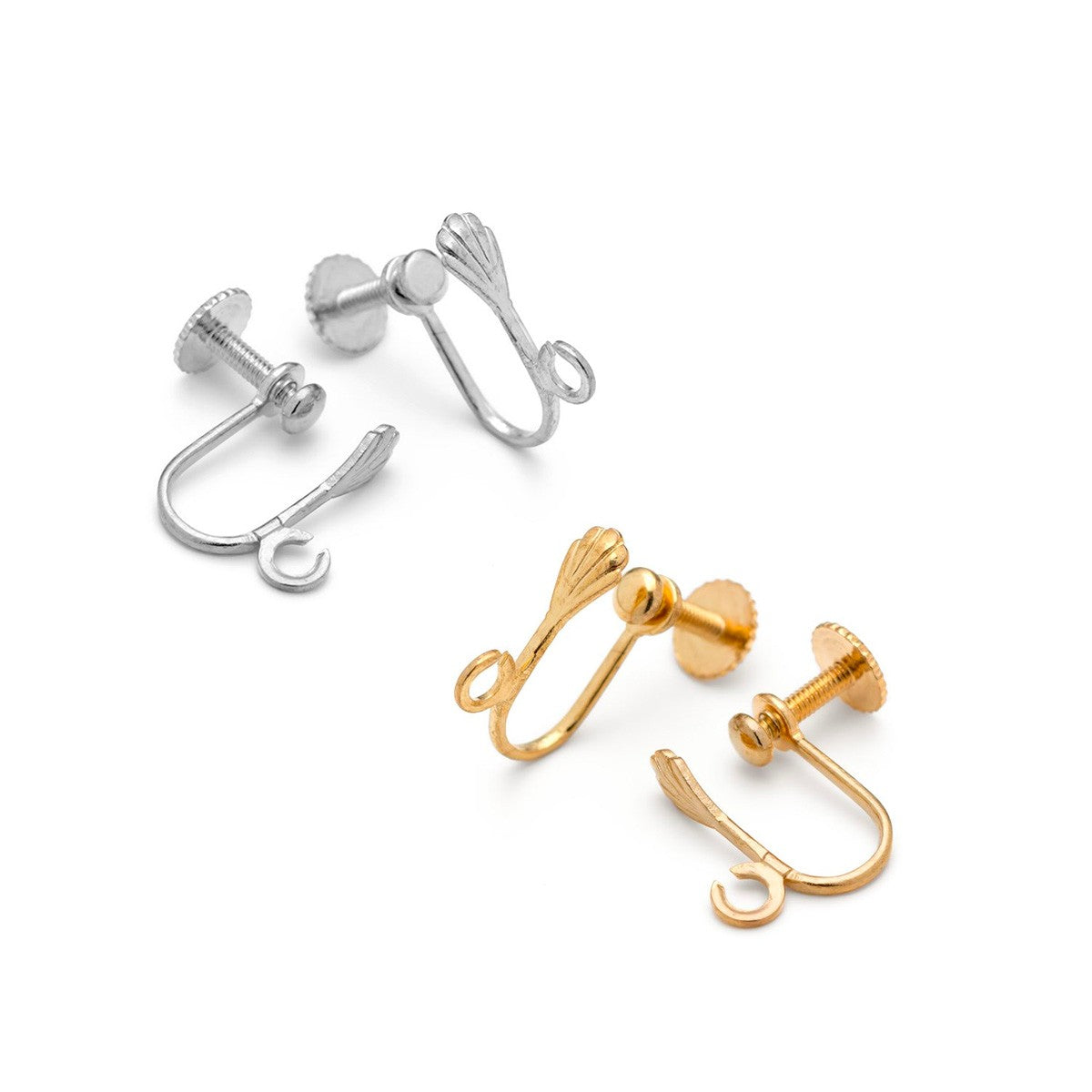 Plated Ear Screws With Loop Pair
