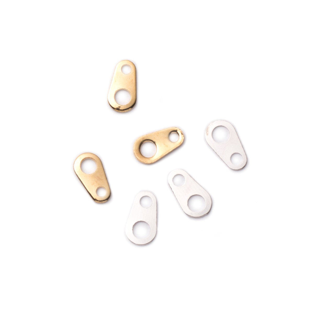 Plated Necklet Tags pk10