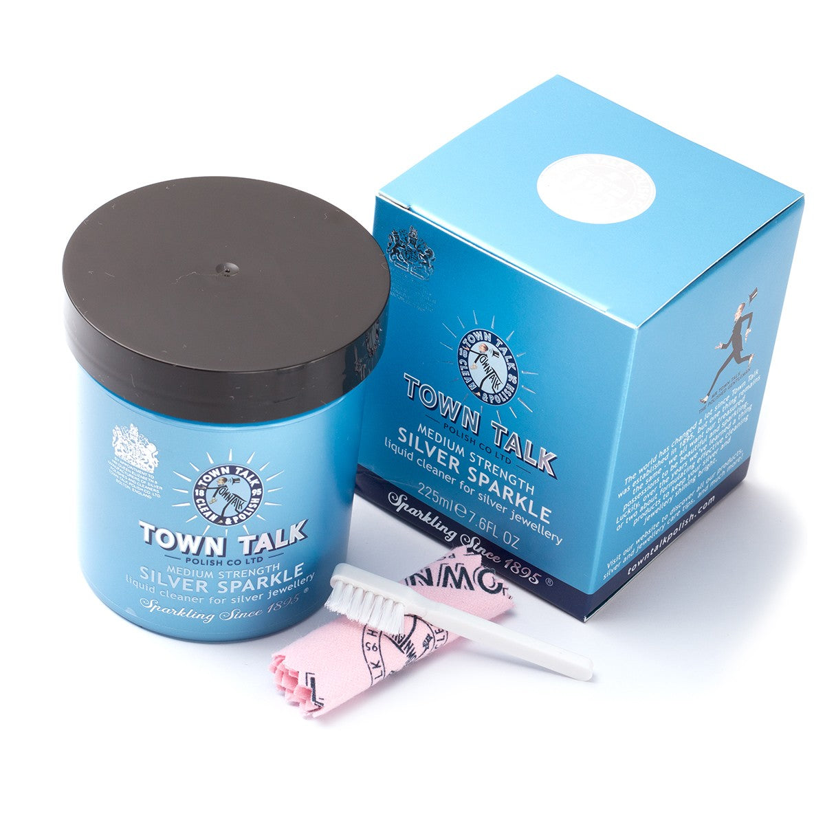 Town Talk Silver Sparkle 225ml
