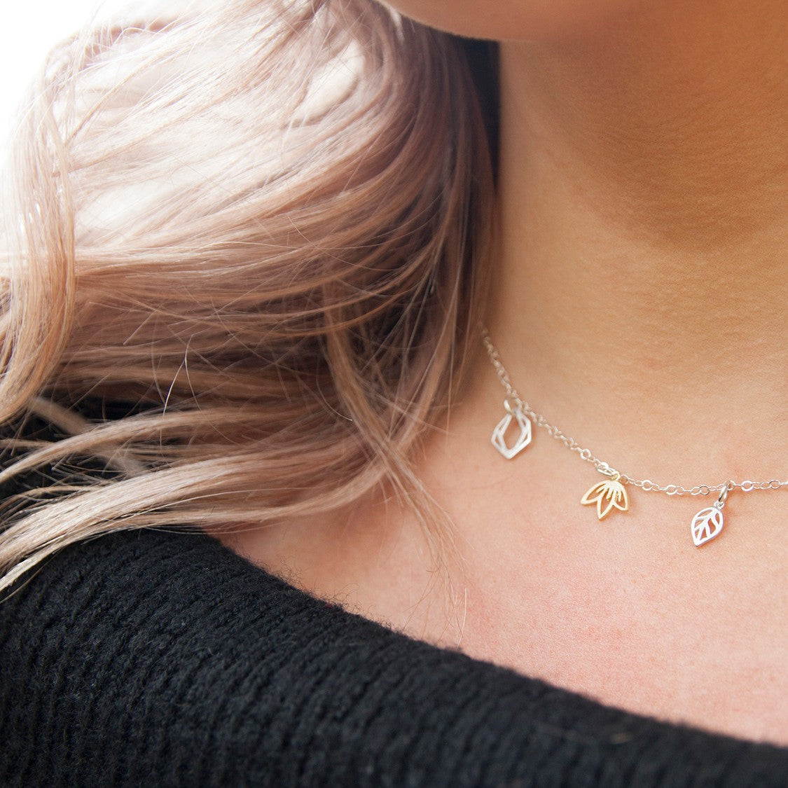 Sterling Silver Medium Flat Trace Chain