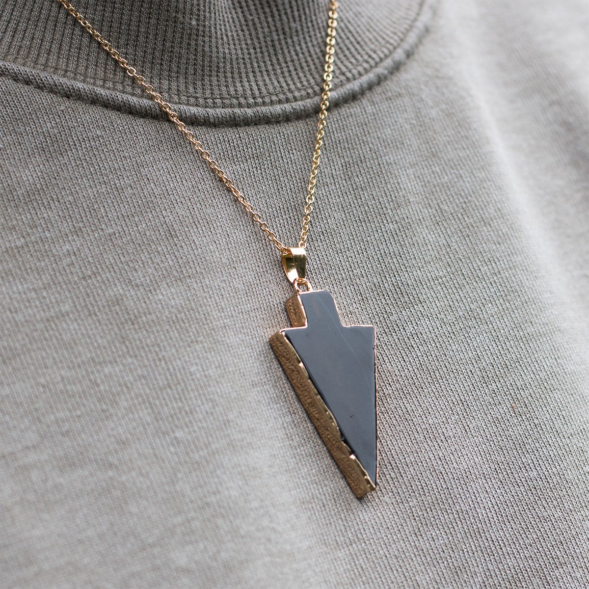 Ready To Wear Agate Arrow Pendants