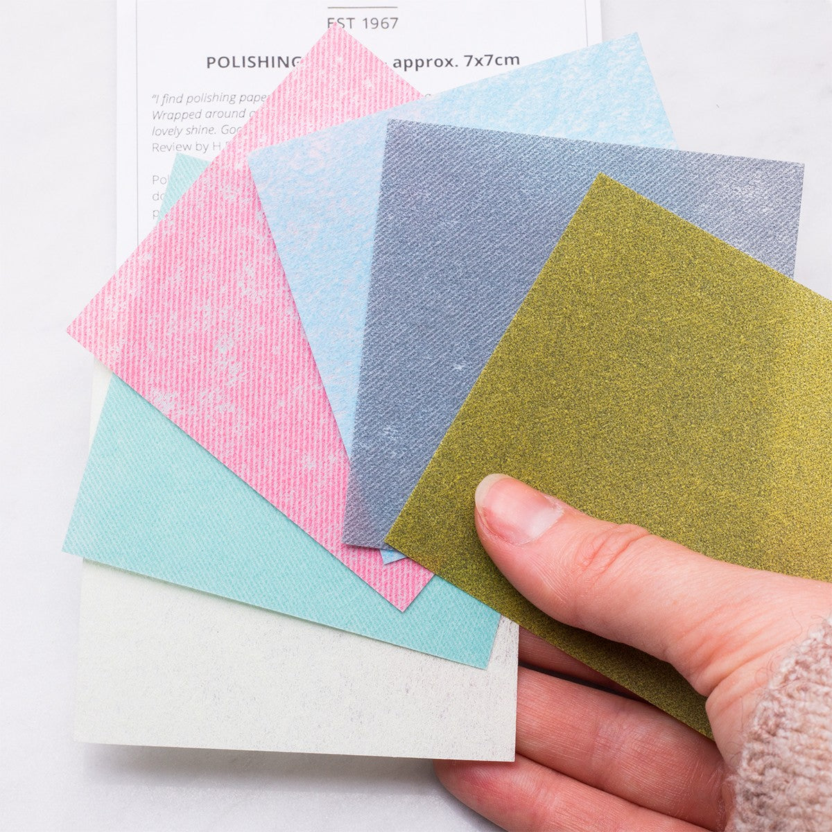 Pack Of 3M Polishing Papers