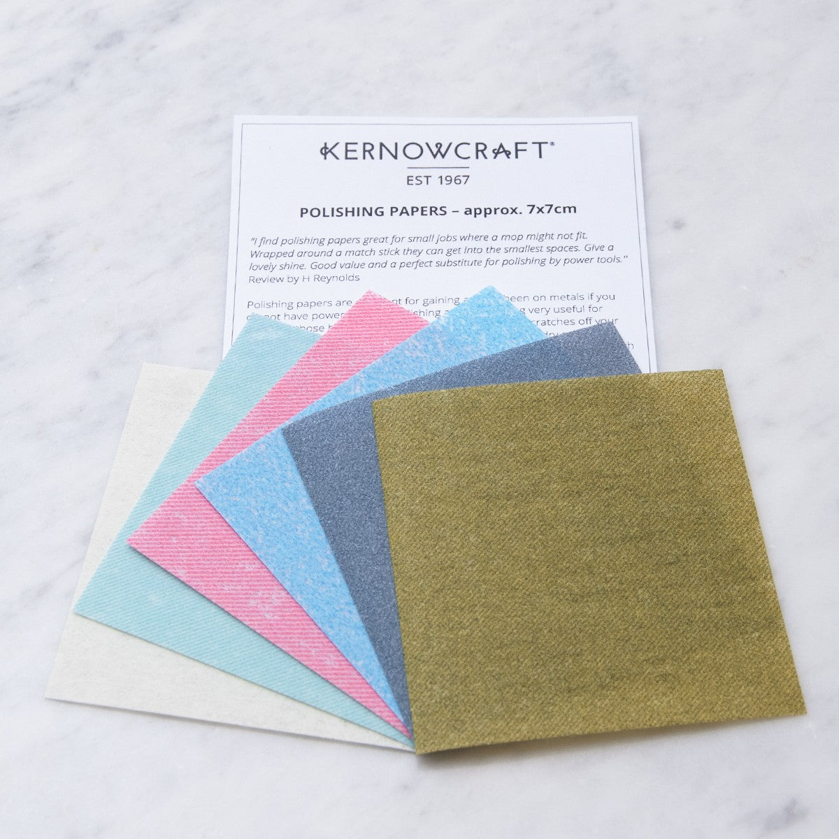 Pack Of 3M Polishing Papers