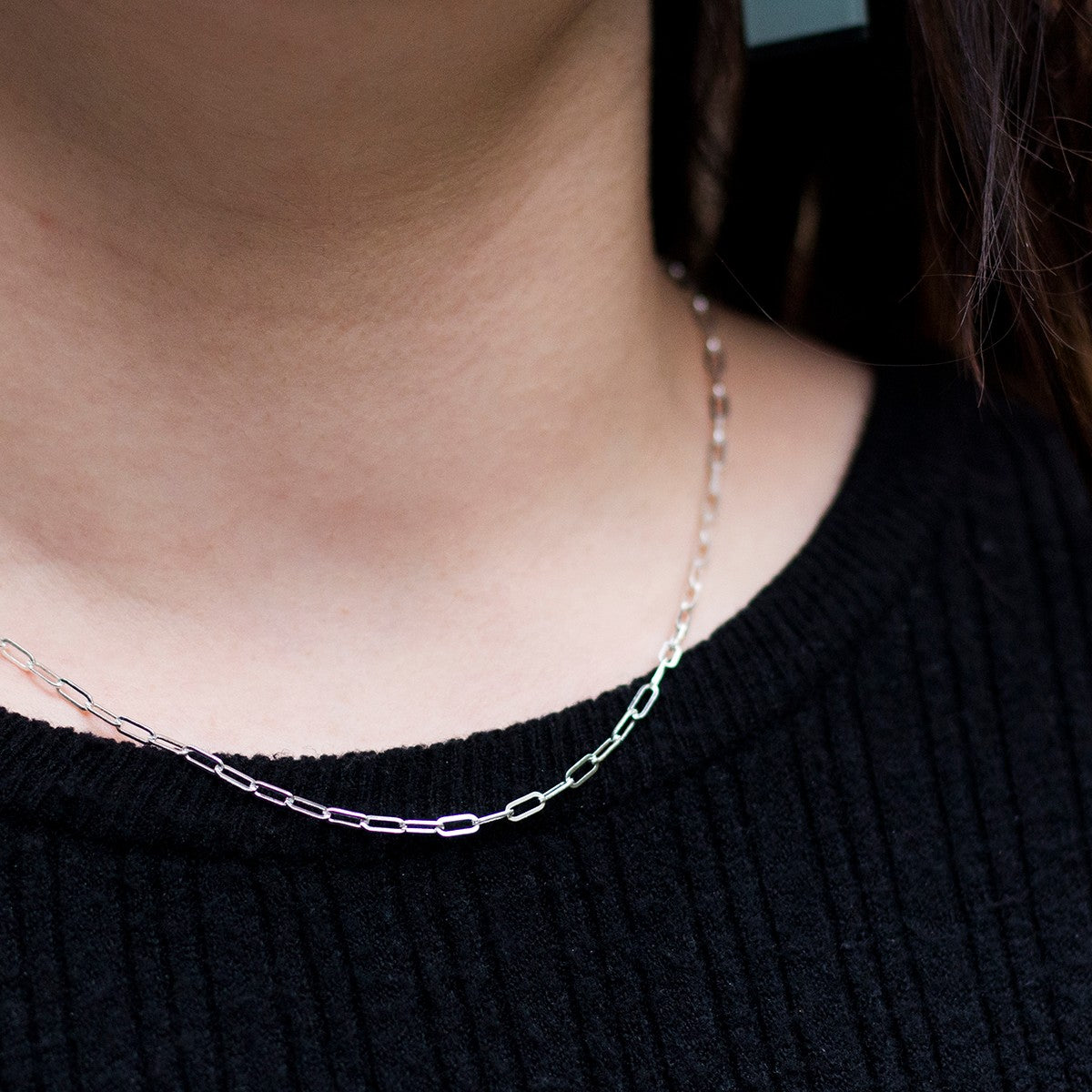 Plated Elongated Trace Chain