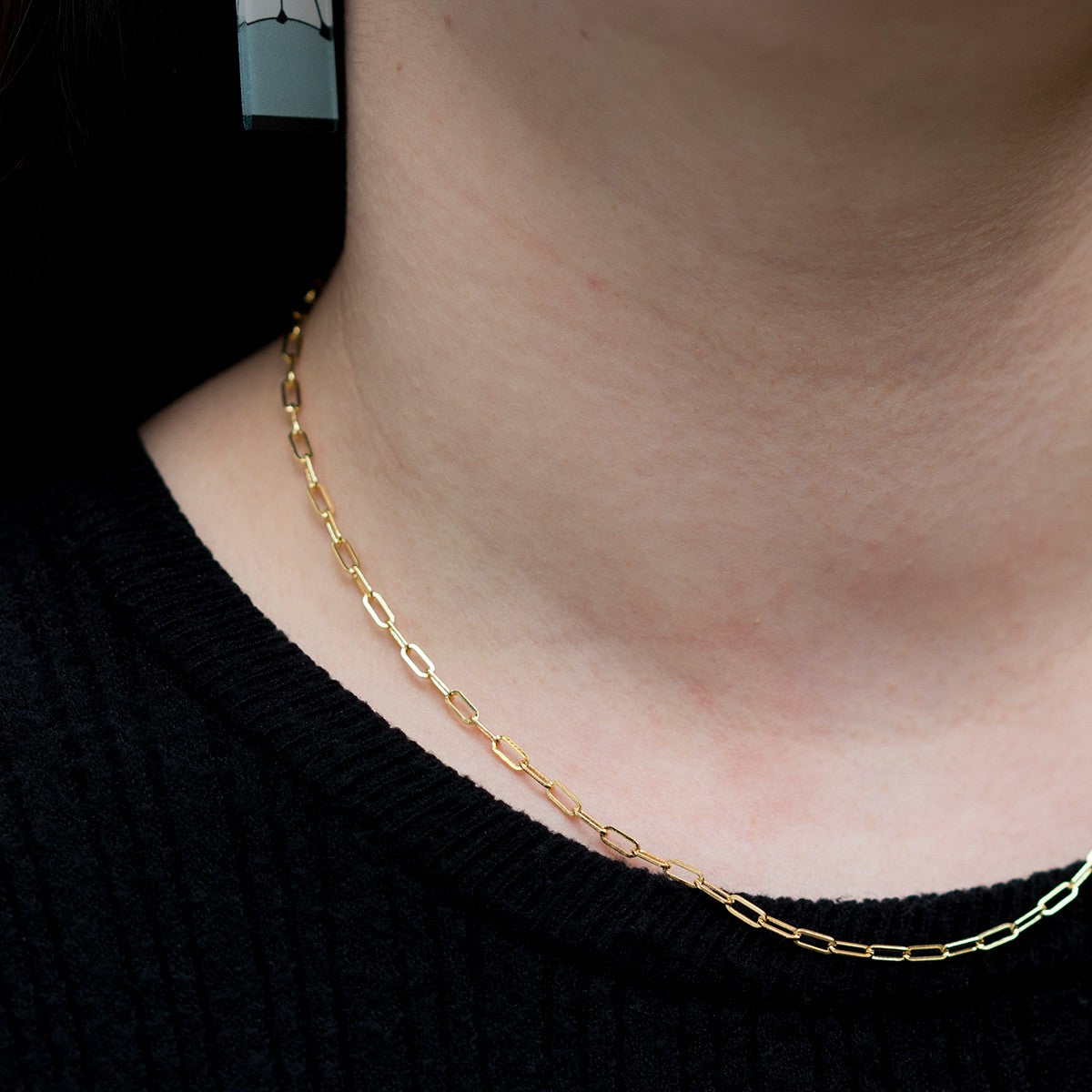 Plated Elongated Trace Chain