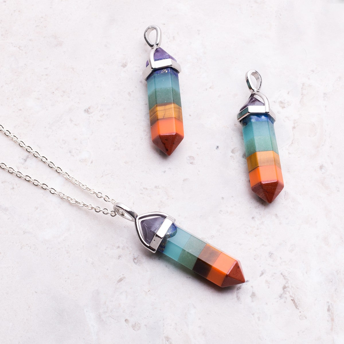 Ready To Wear Chakra Point Pendants