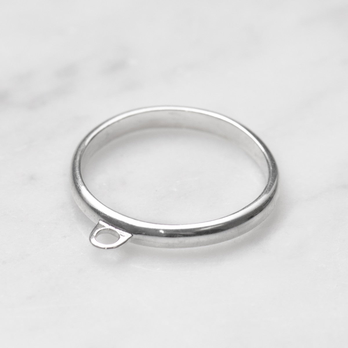 Sterling Silver Loop Ring | Kernowcraft | Kernowcraft