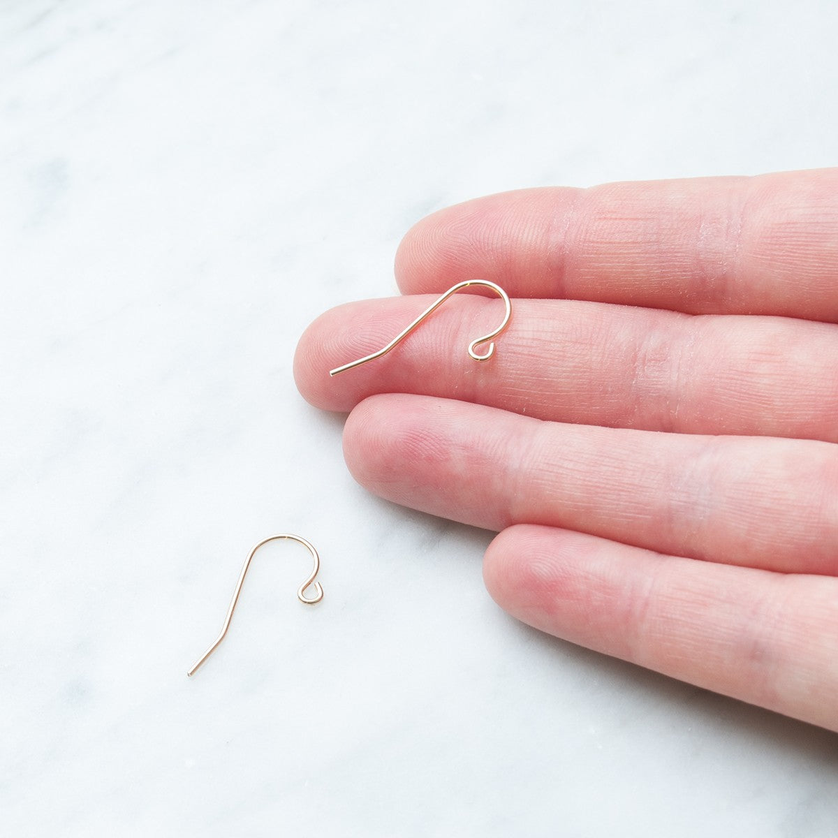 Gold Filled Earwires With Loop Pair