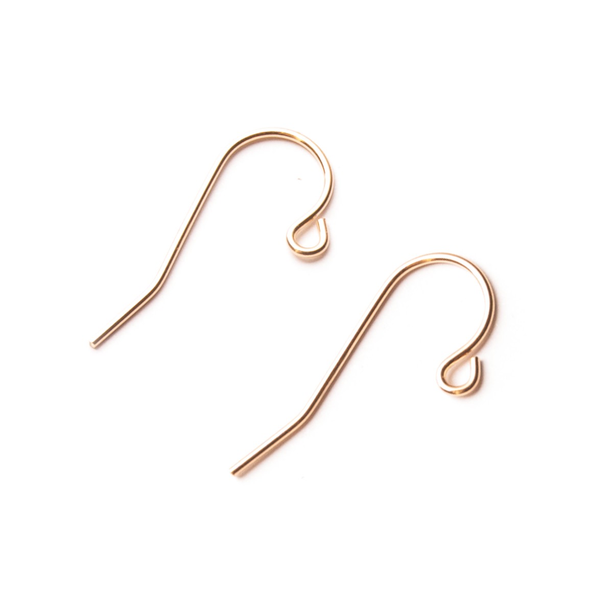 Gold Filled Earwires With Loop Pair
