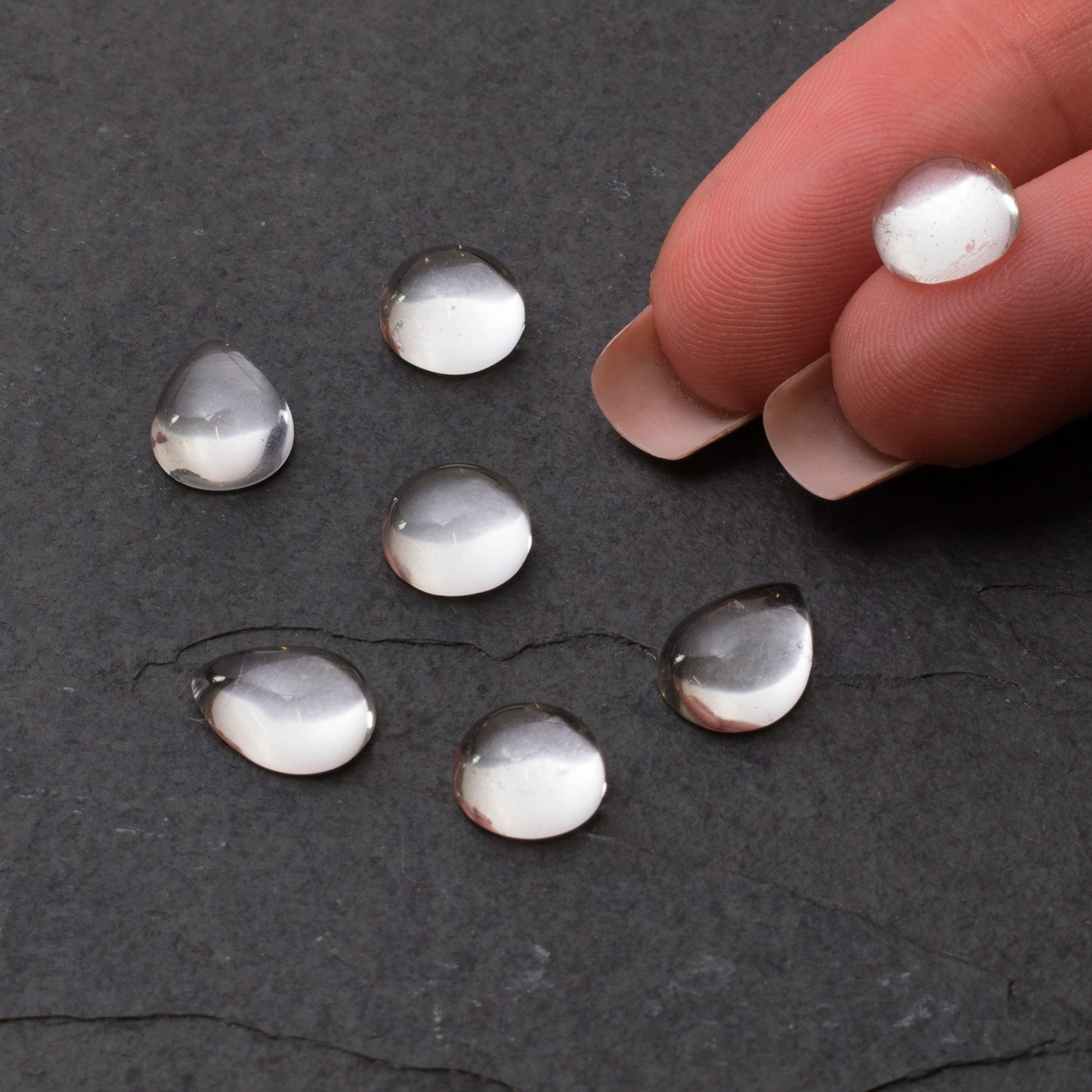 Crystal Quartz Cabochons