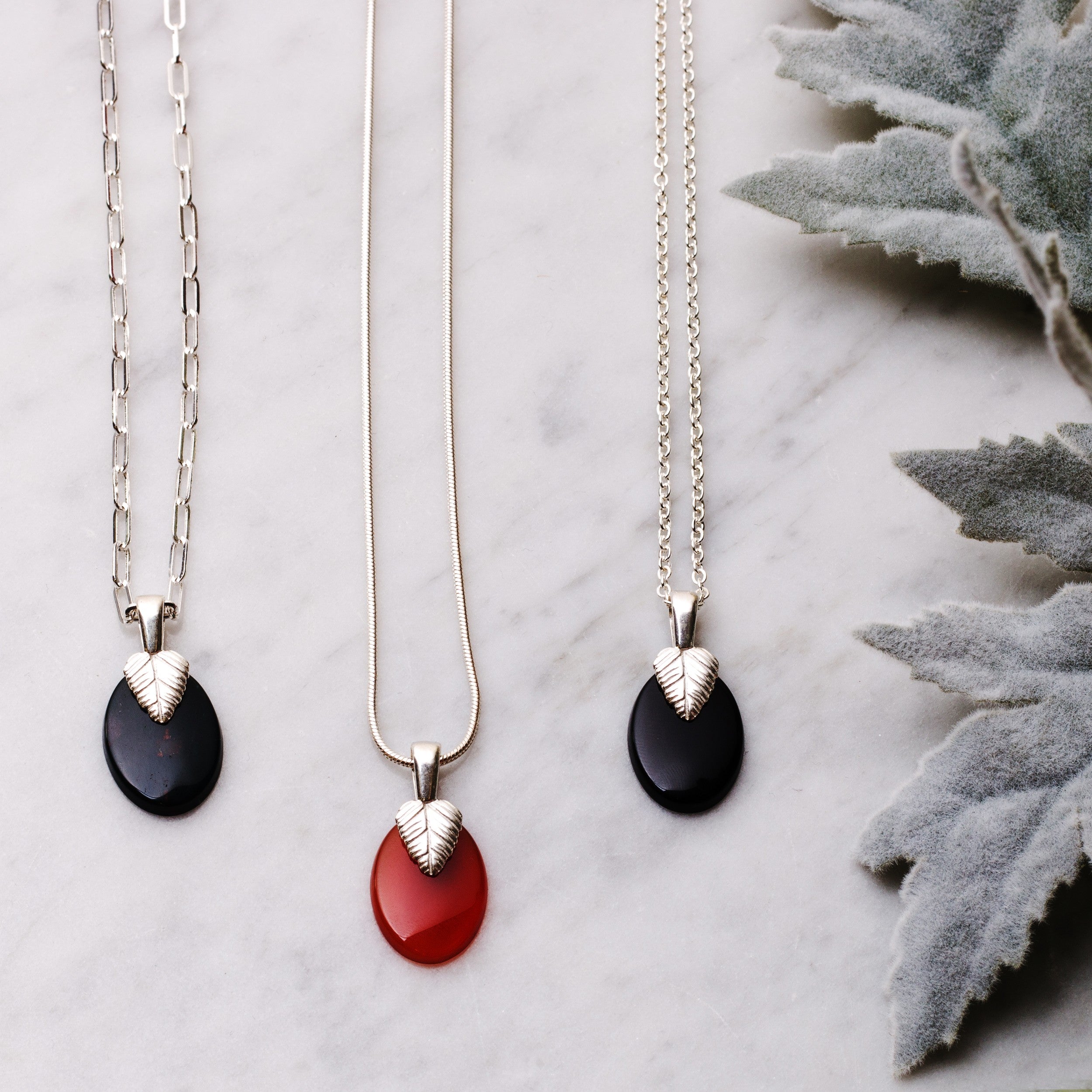 Silver Plated Leaf Design Glue-On Bail