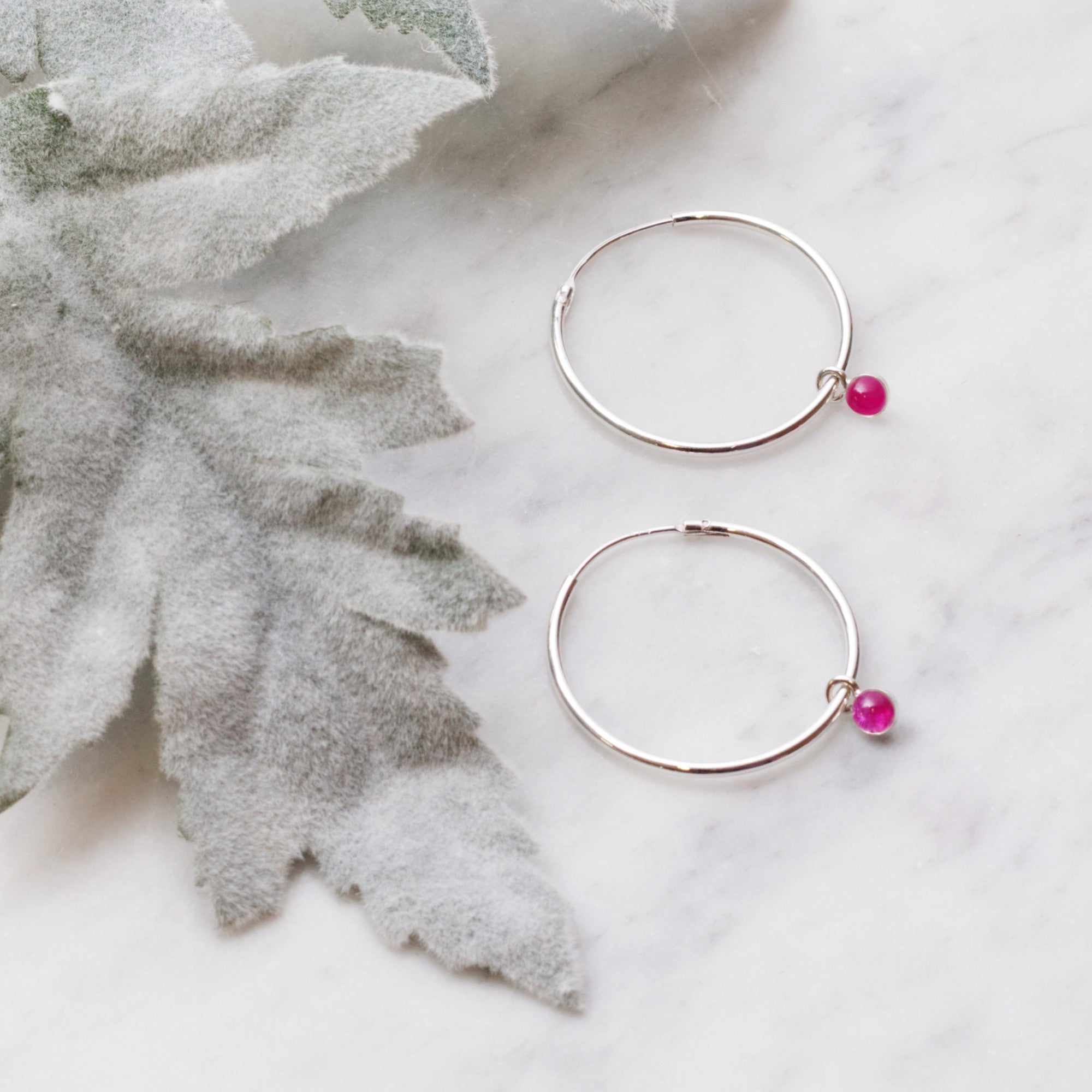 Ruby Cabochons