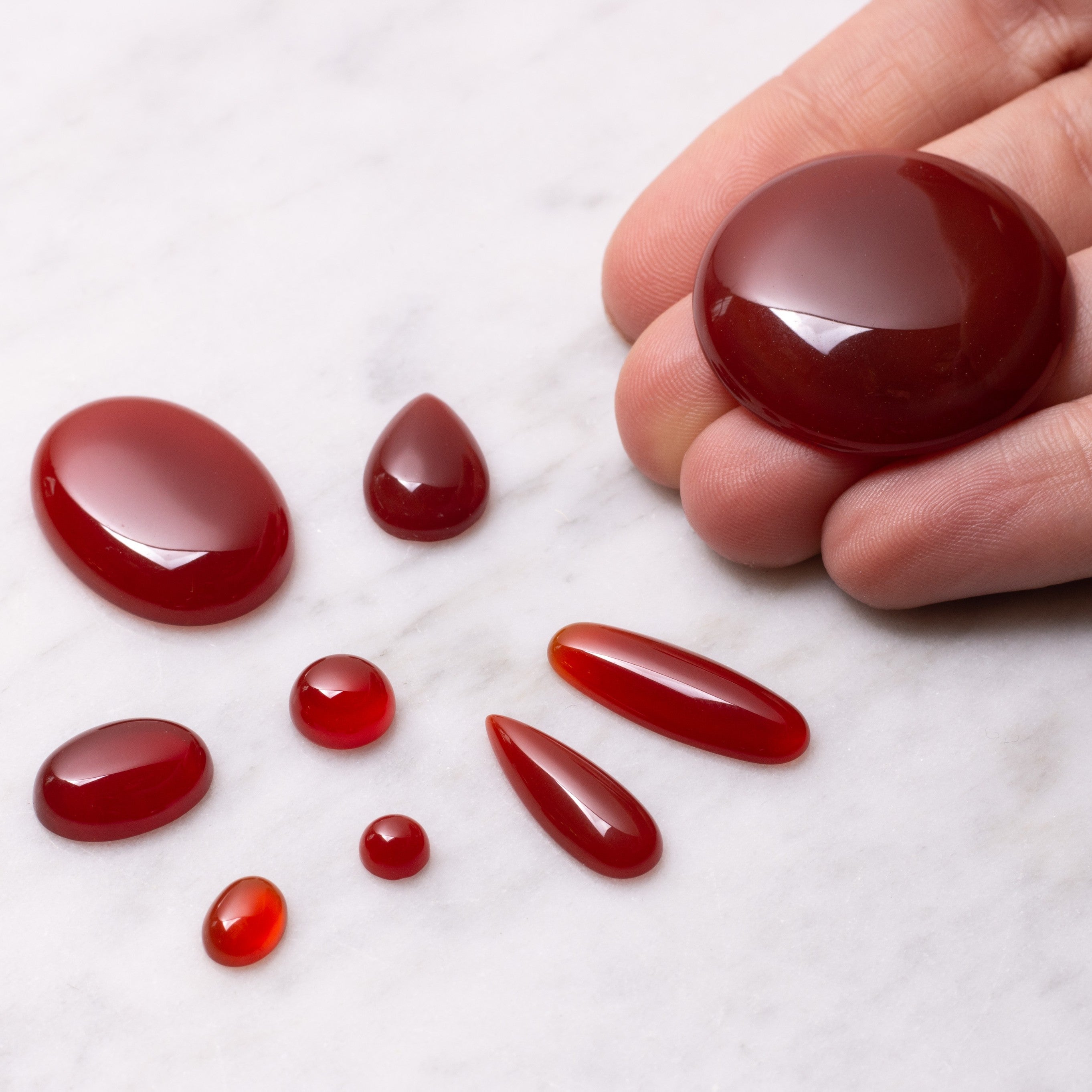 Carnelian Cabochons