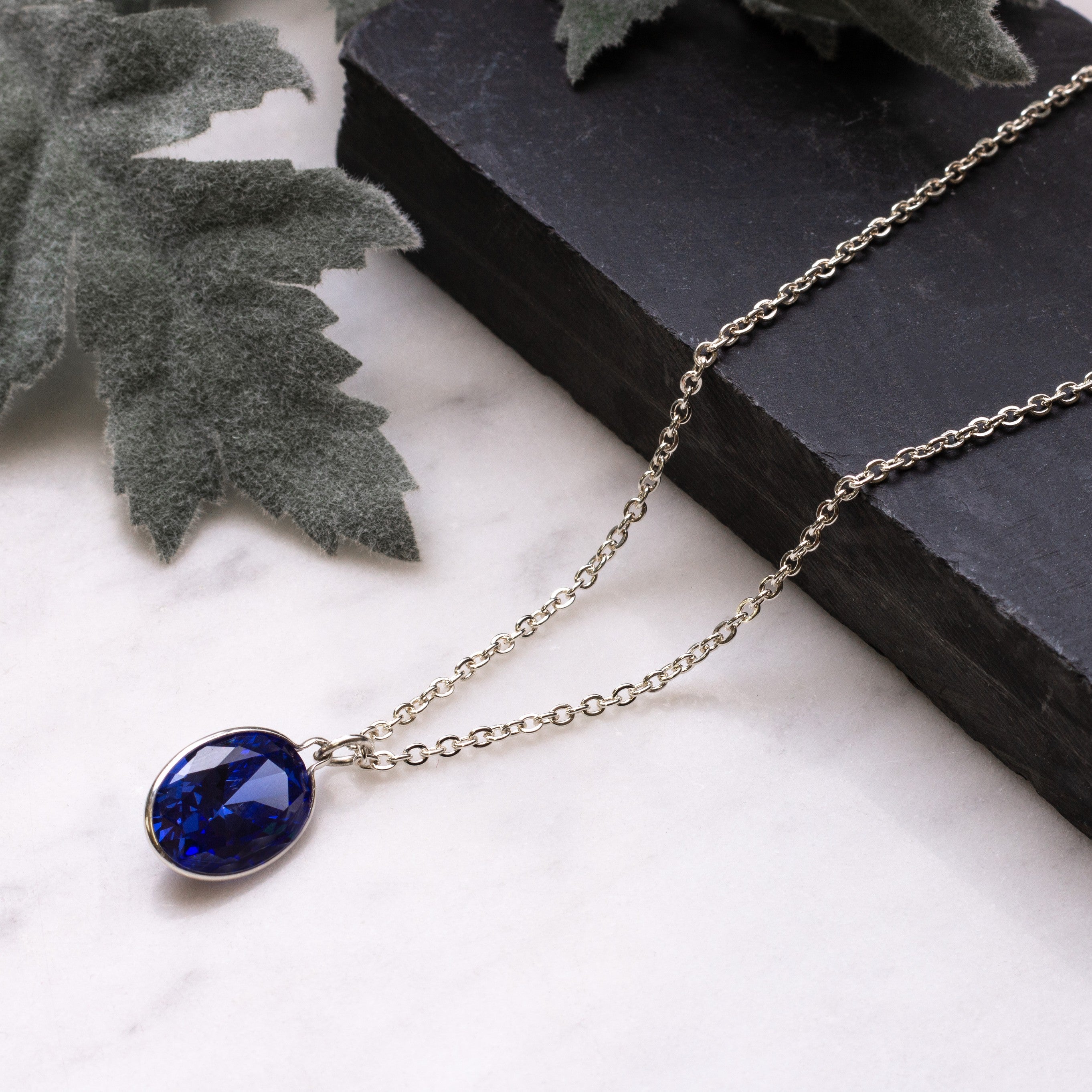 Tanzanite Coloured Cubic Zirconia Faceted Stones