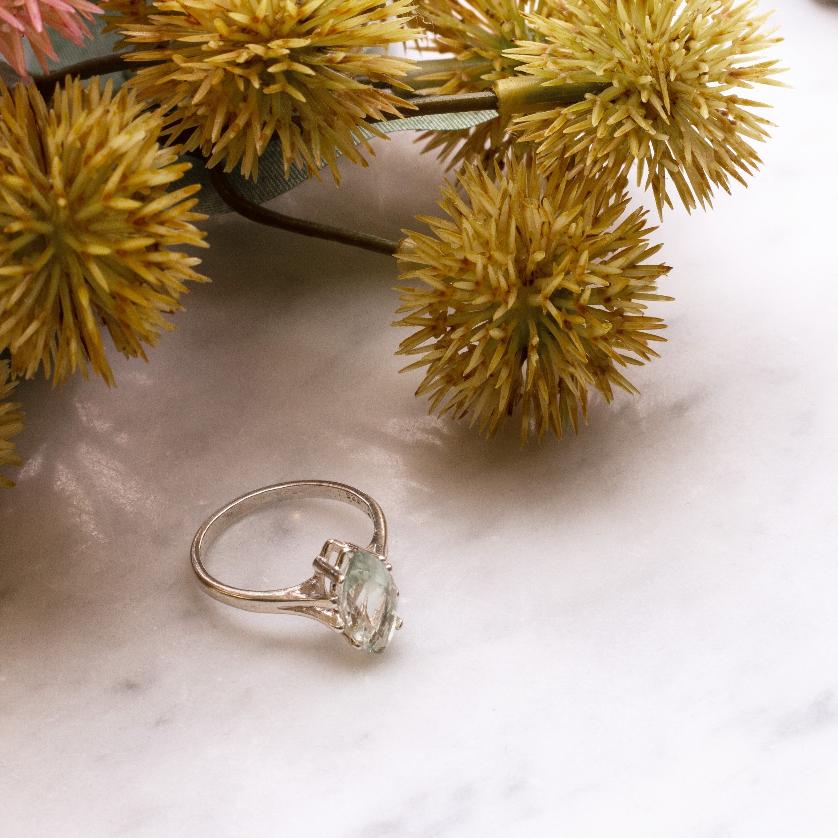 Green Amethyst Faceted Stones