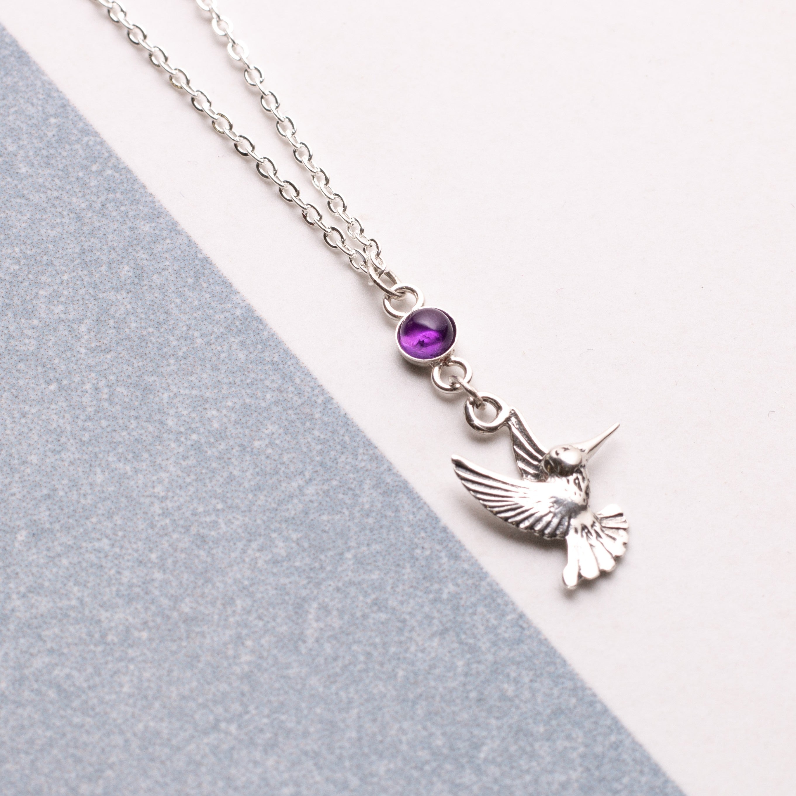 Sterling Silver Small Hummingbird Charm