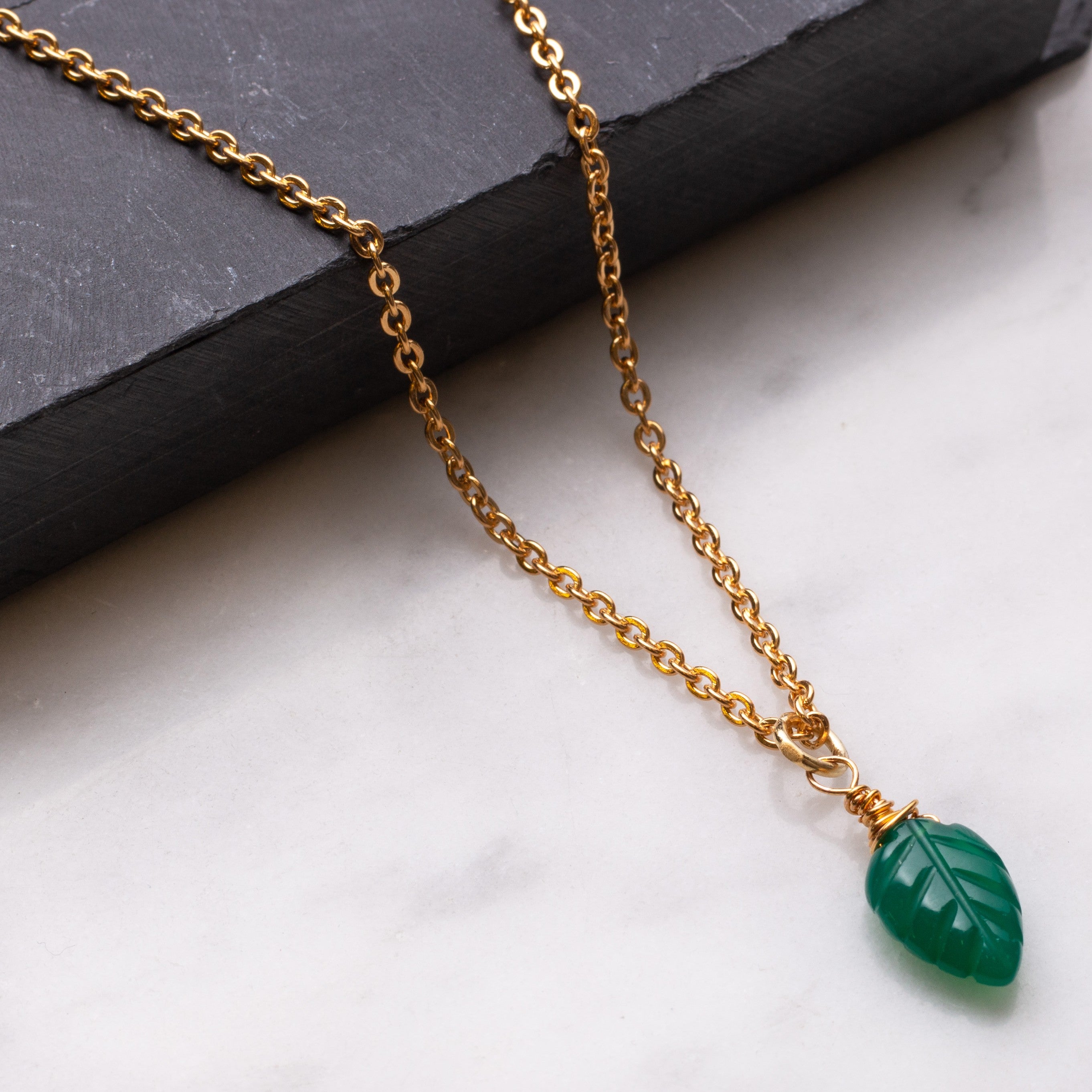 Plated Trace Chain 45cm Necklet