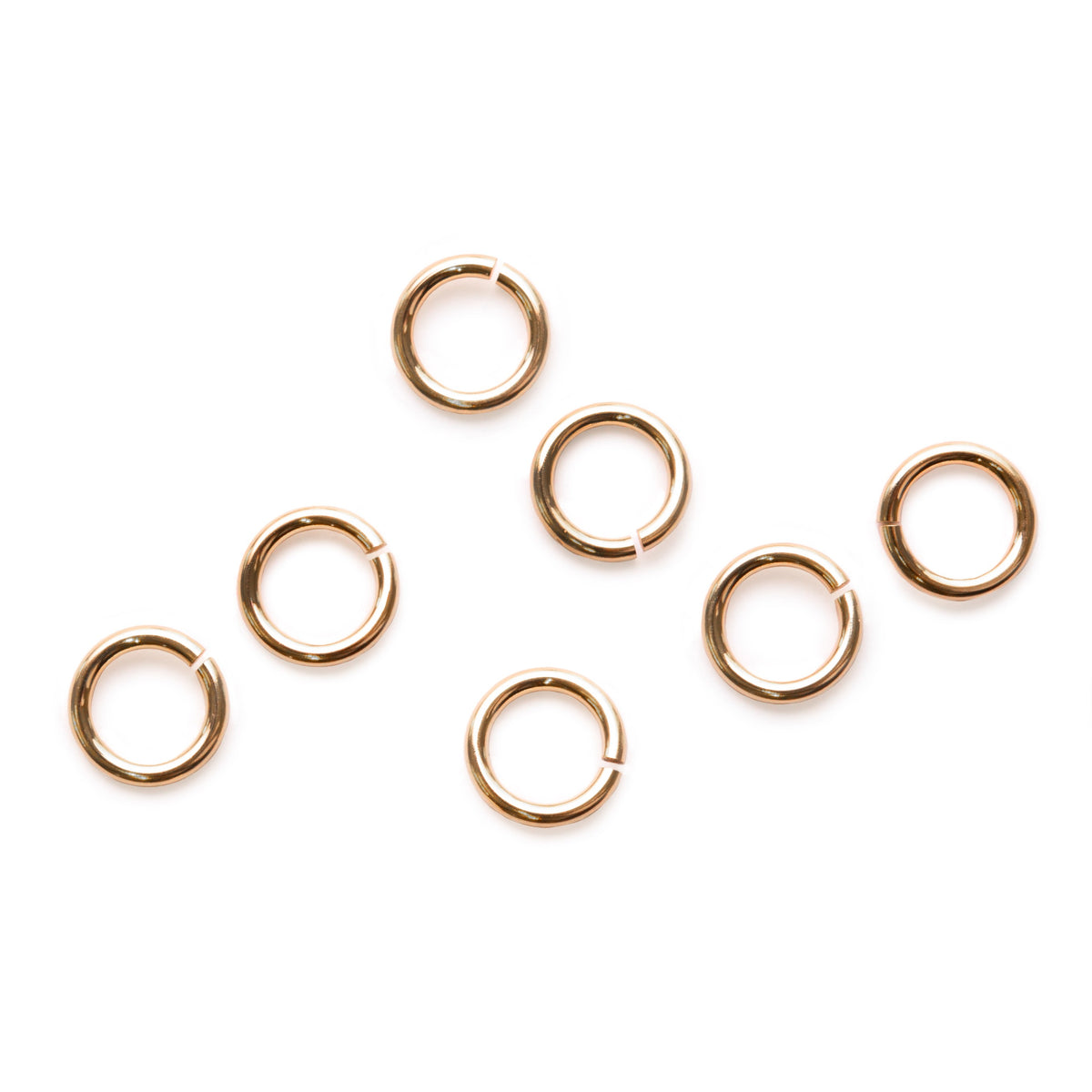 Gold Filled 5mm Round Jump Rings | Kernowcraft