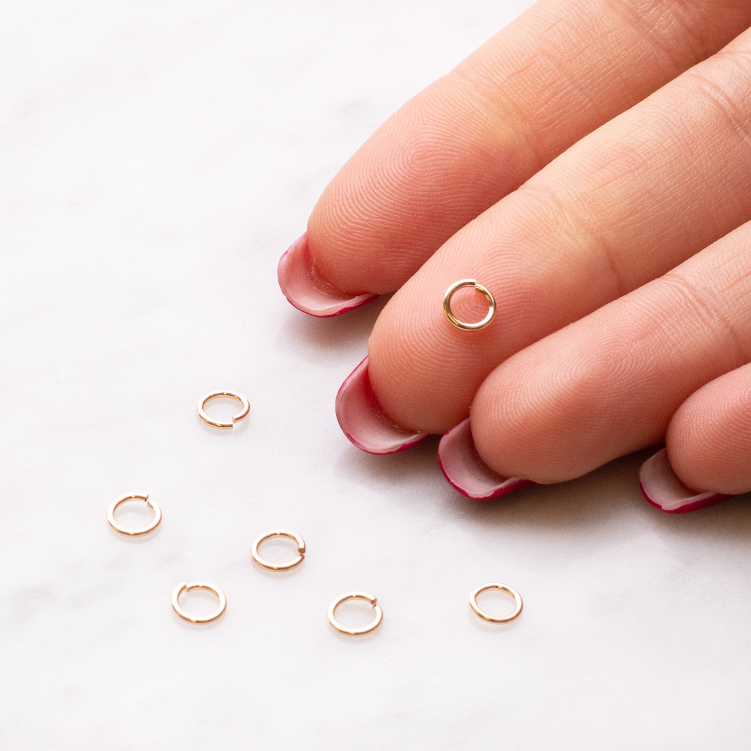 Gold Filled 5mm Round Jump Rings