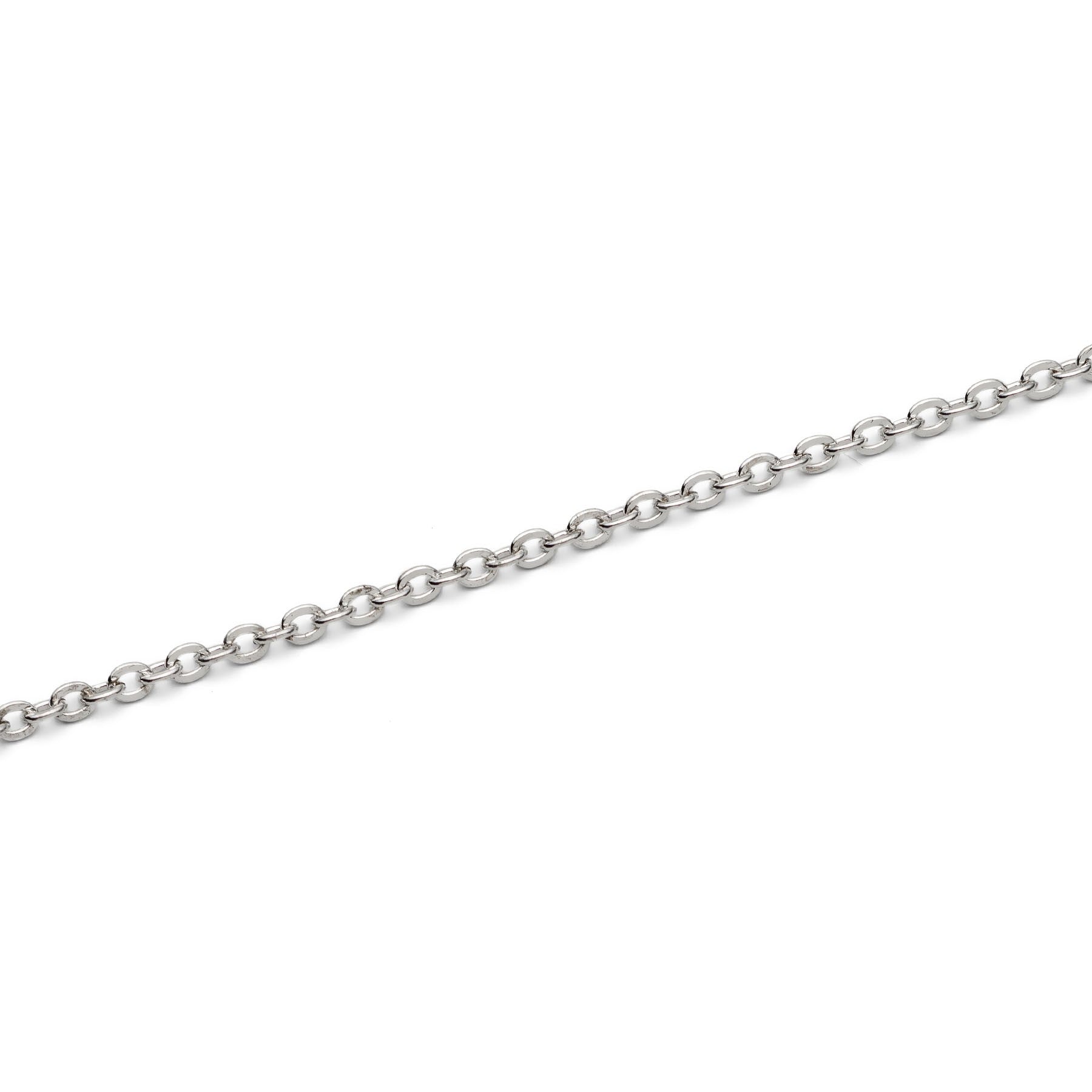 Silver Plated Trace Chain Approx 100cm