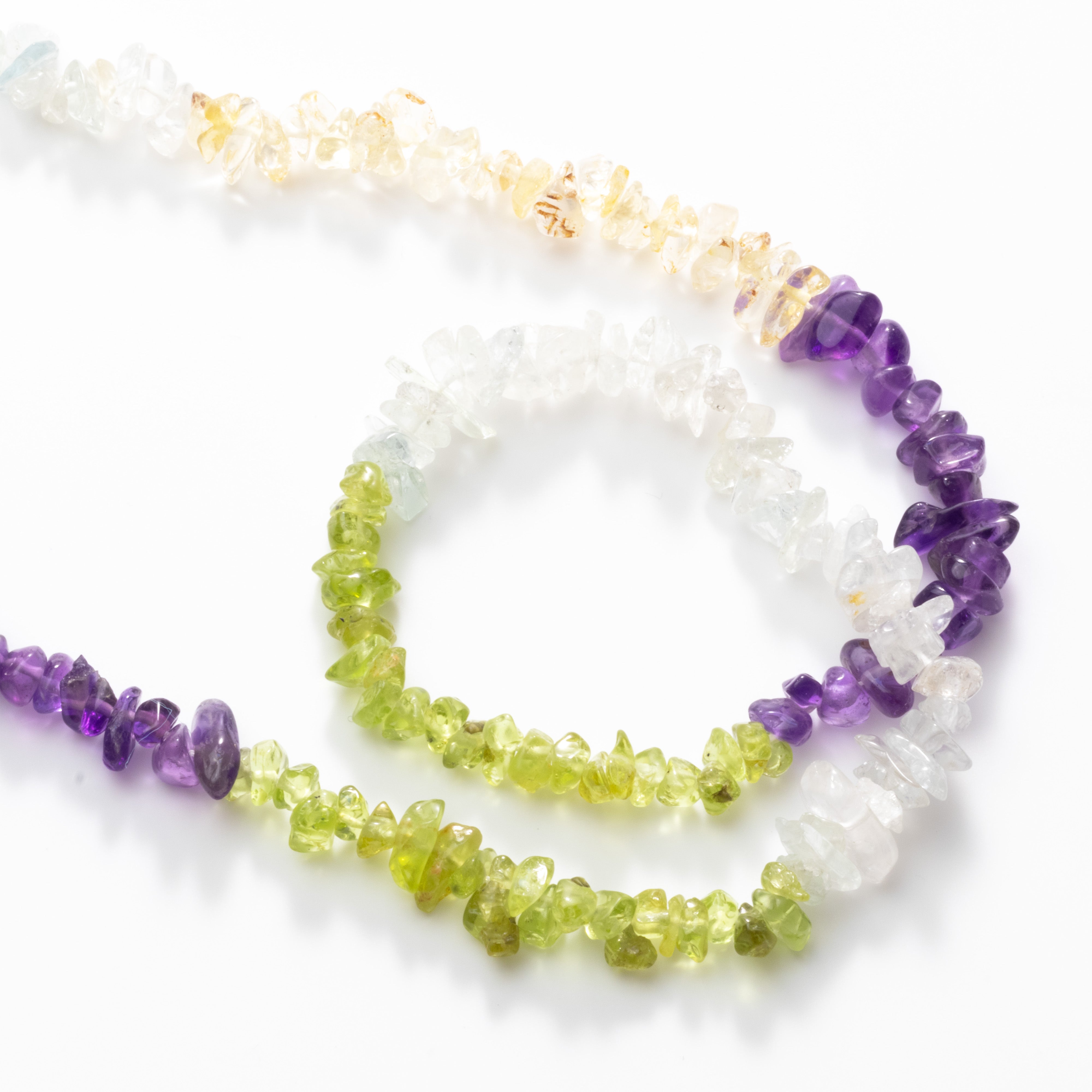 Multicolour Chip Beads