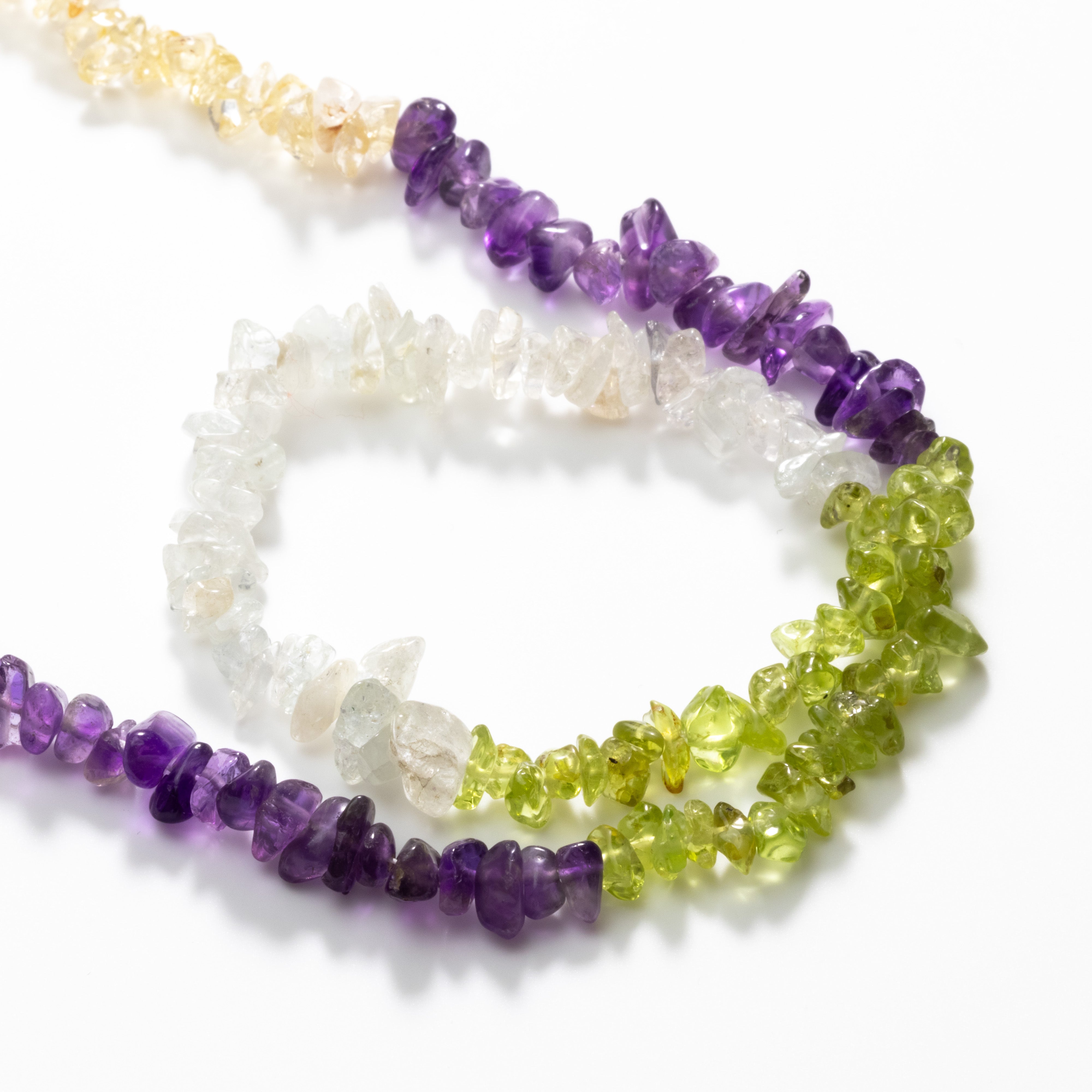 Multicolour Chip Beads