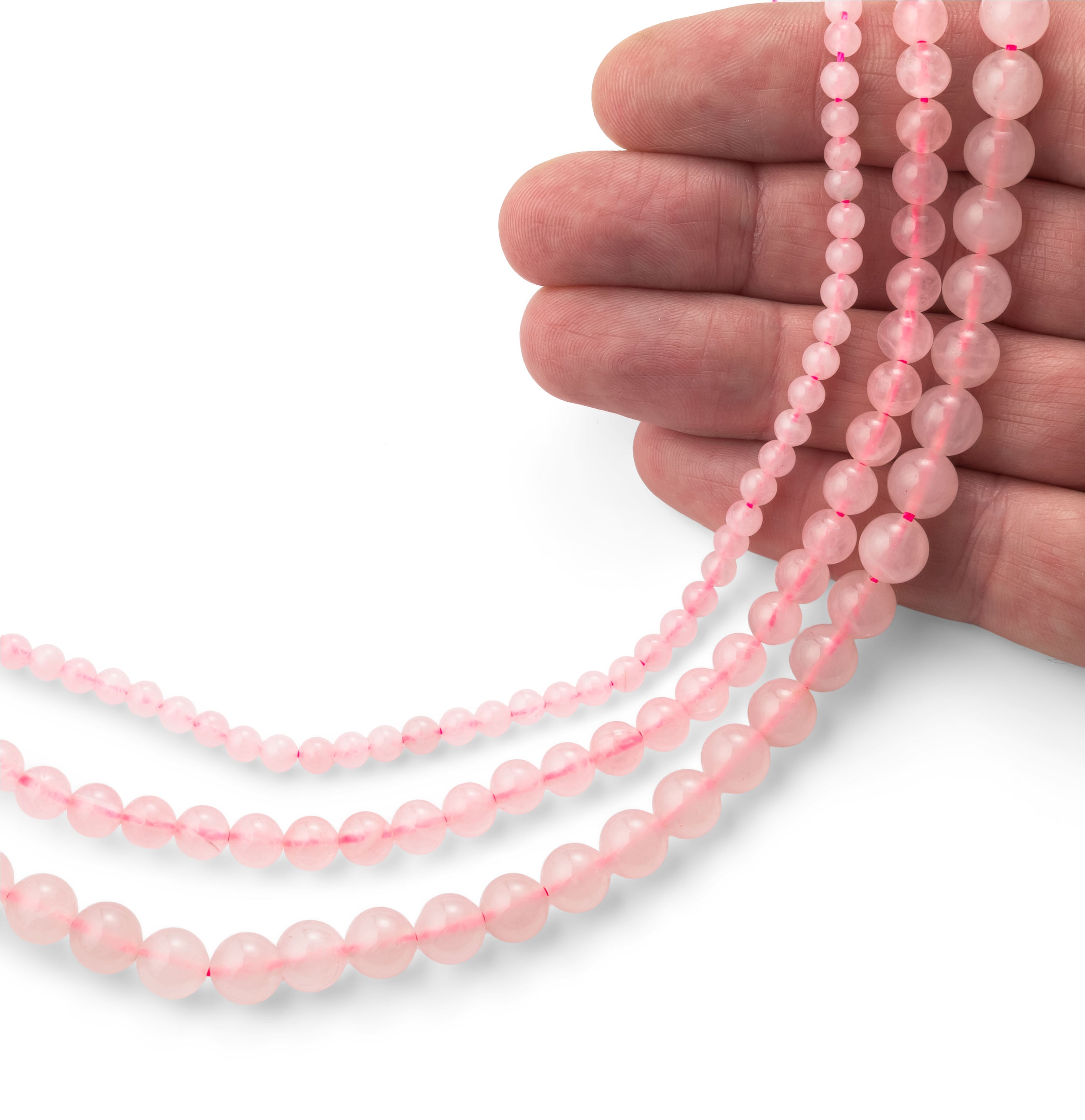 Rose Quartz Round Beads