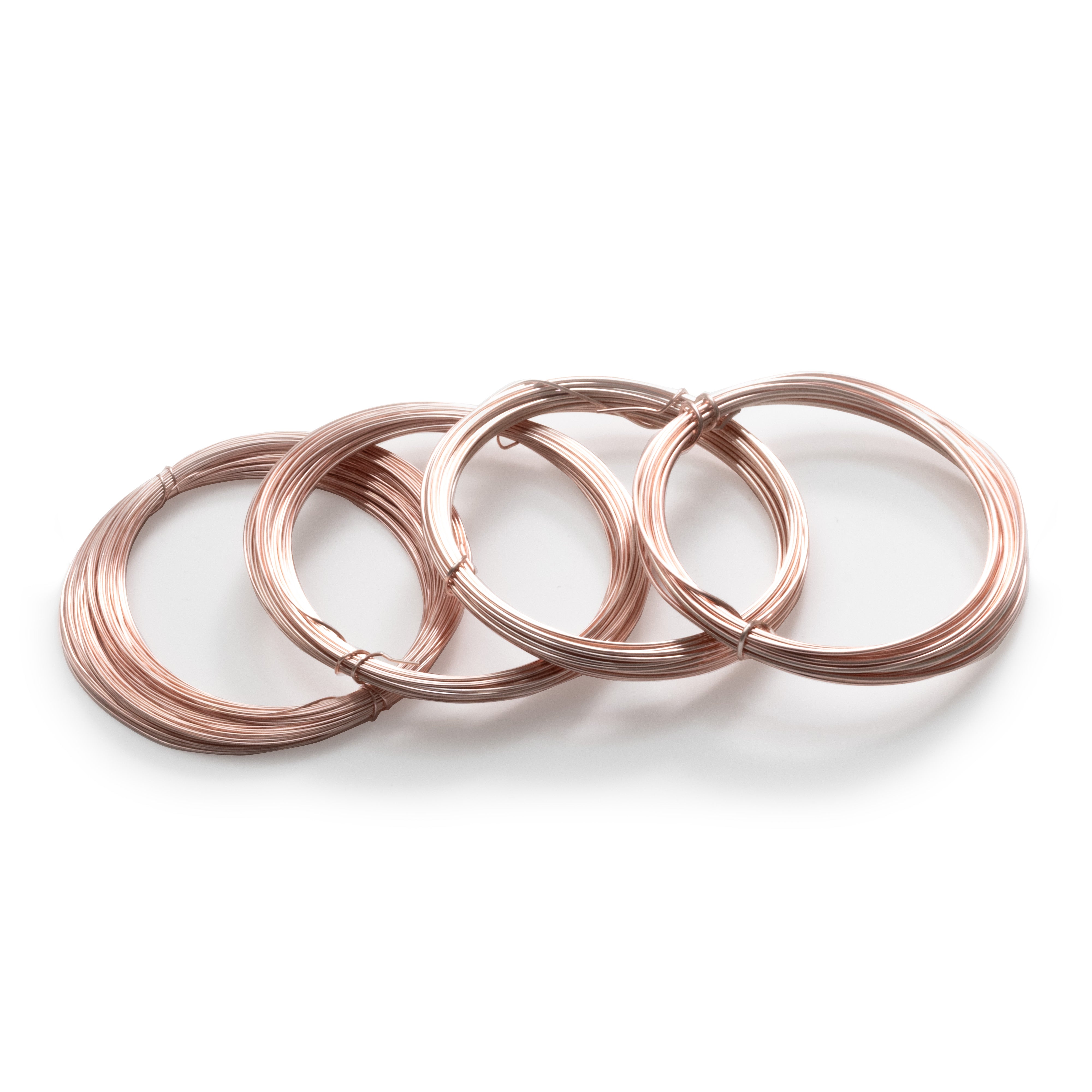Rose Gold Coloured Plated Wire