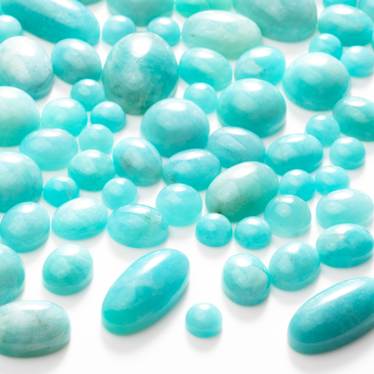 Peruvian Amazonite Cabochons
