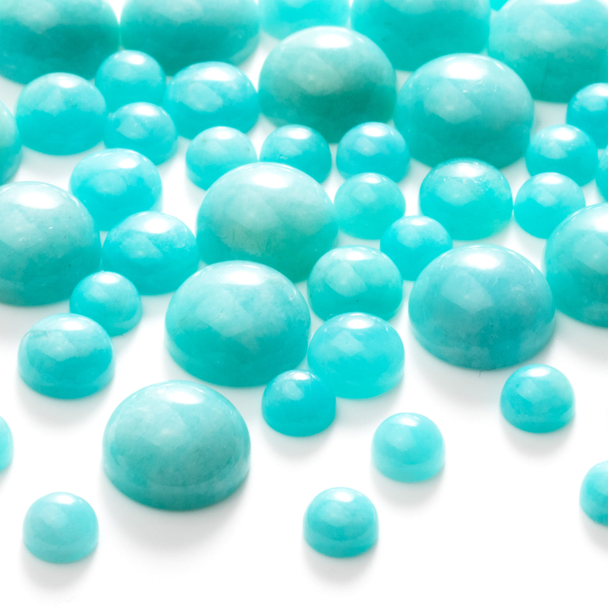 Peruvian Amazonite Cabochons