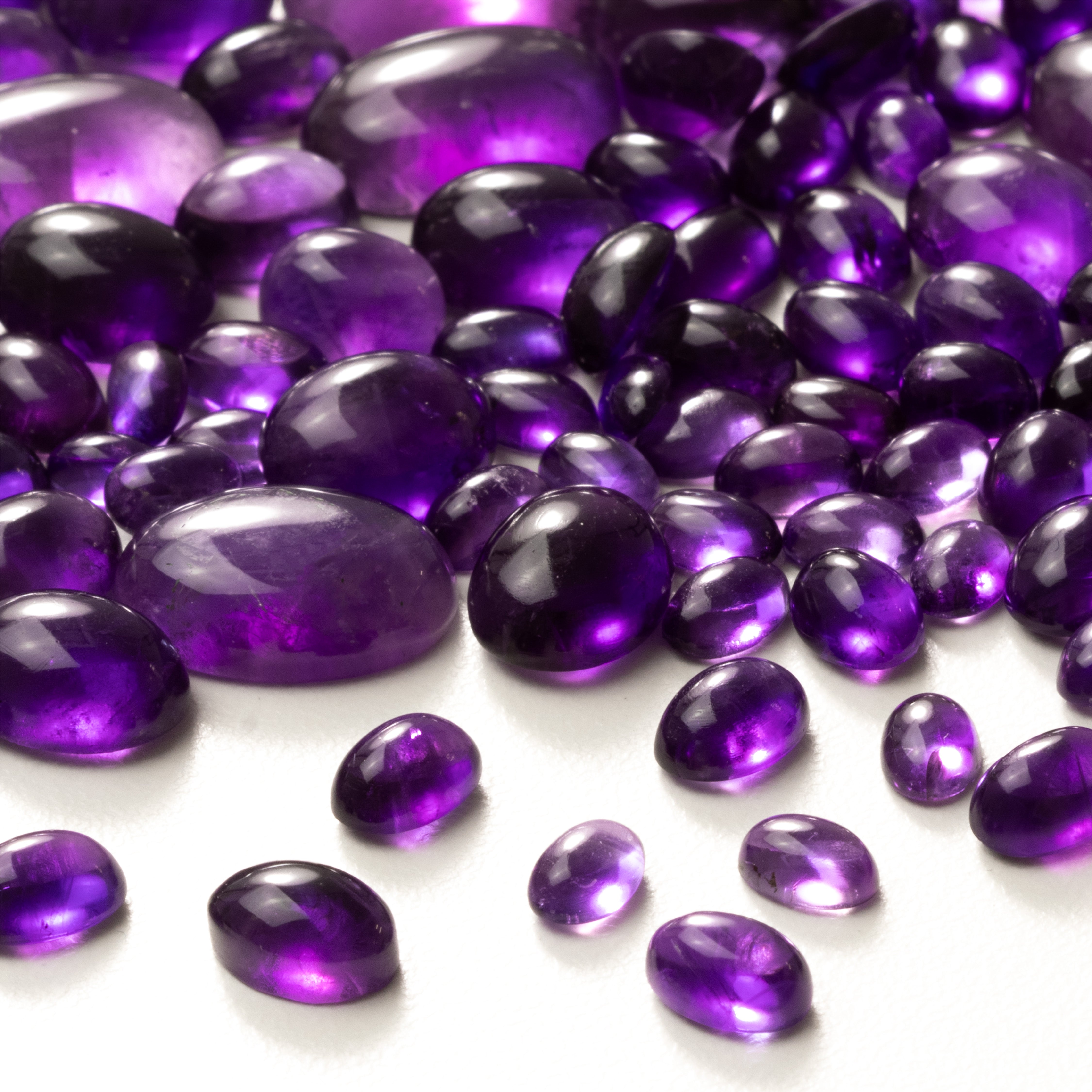 Dark Amethyst Cabochons
