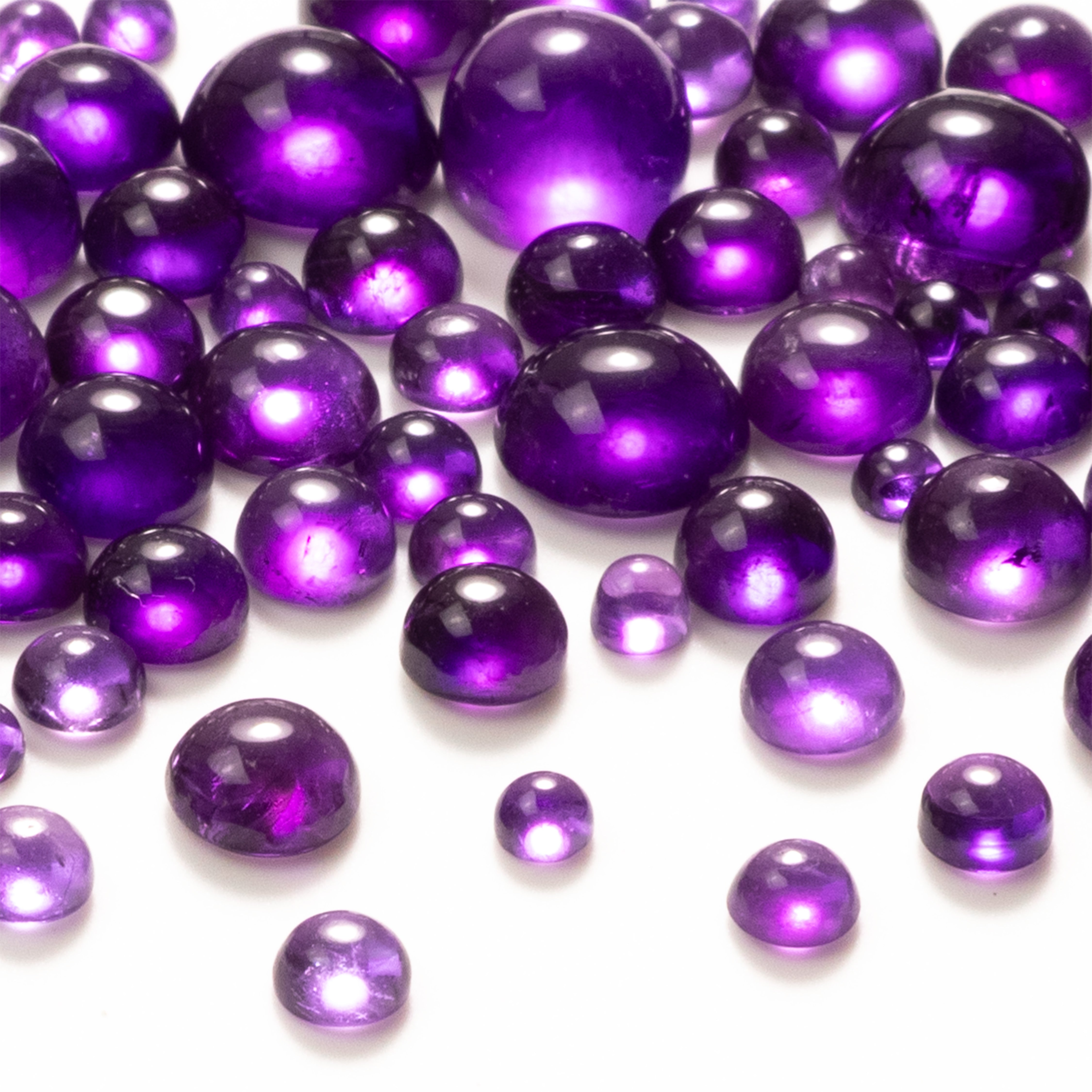 Dark Amethyst Cabochons