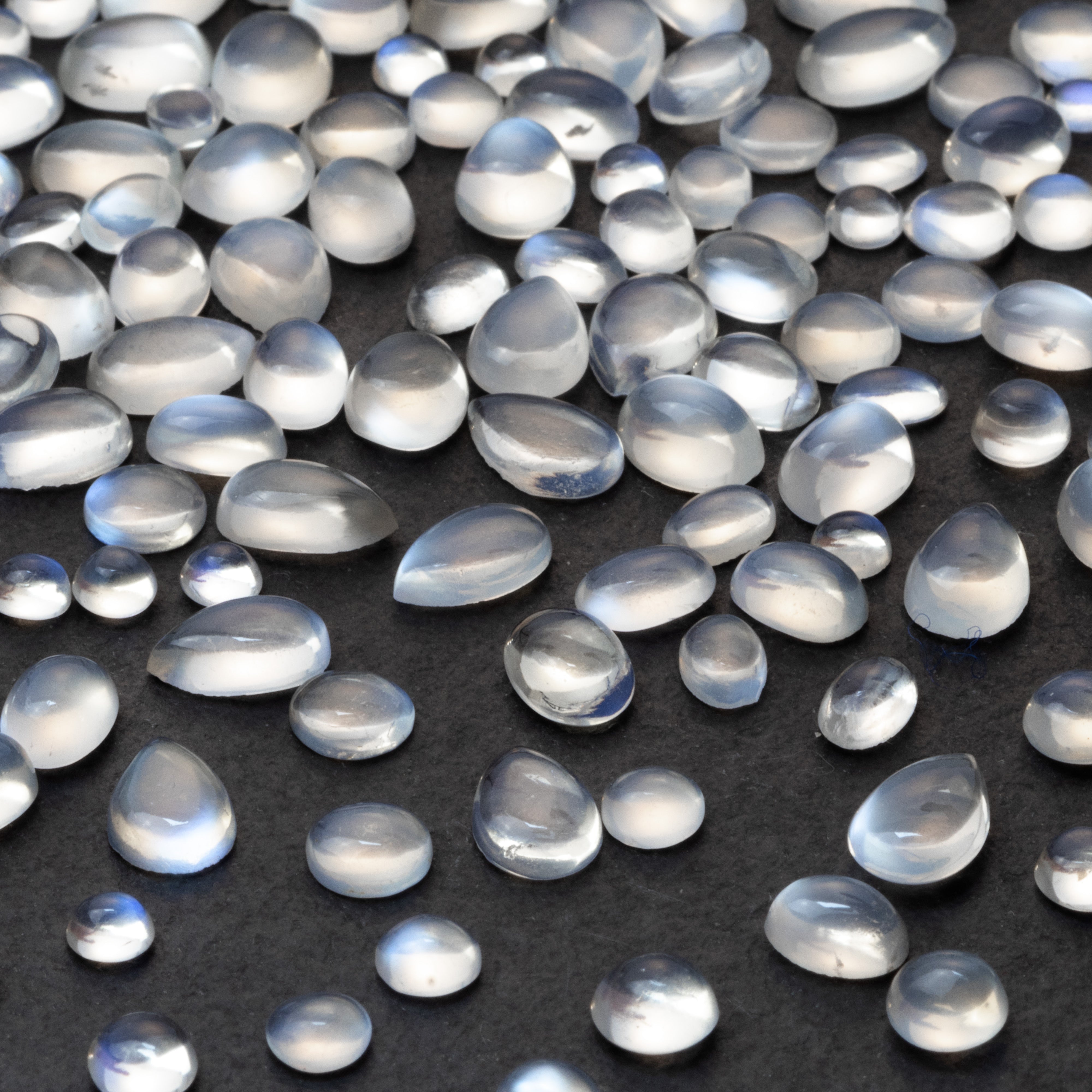 Blue Moonstone Cabochons
