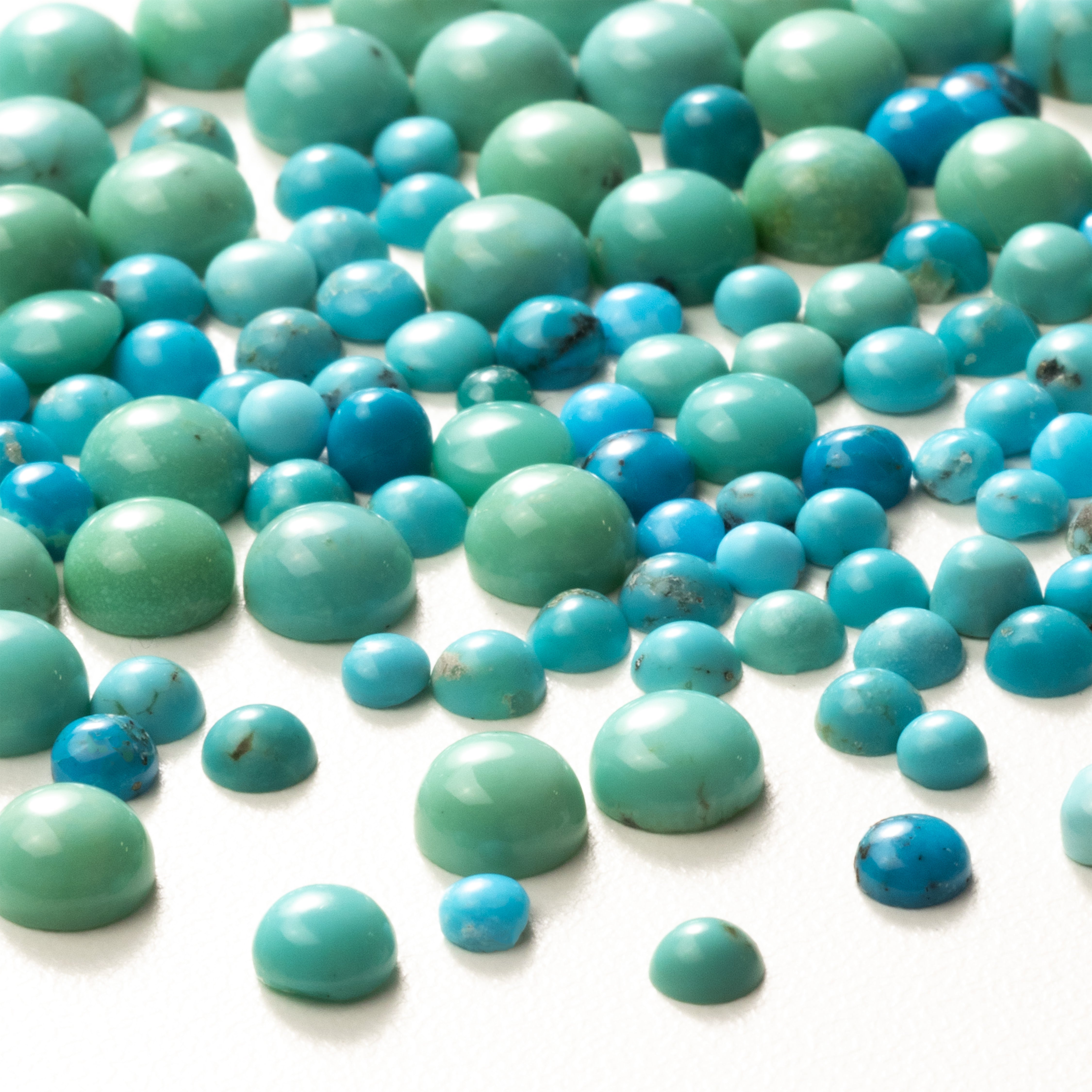 Turquoise Matrix Cabochons