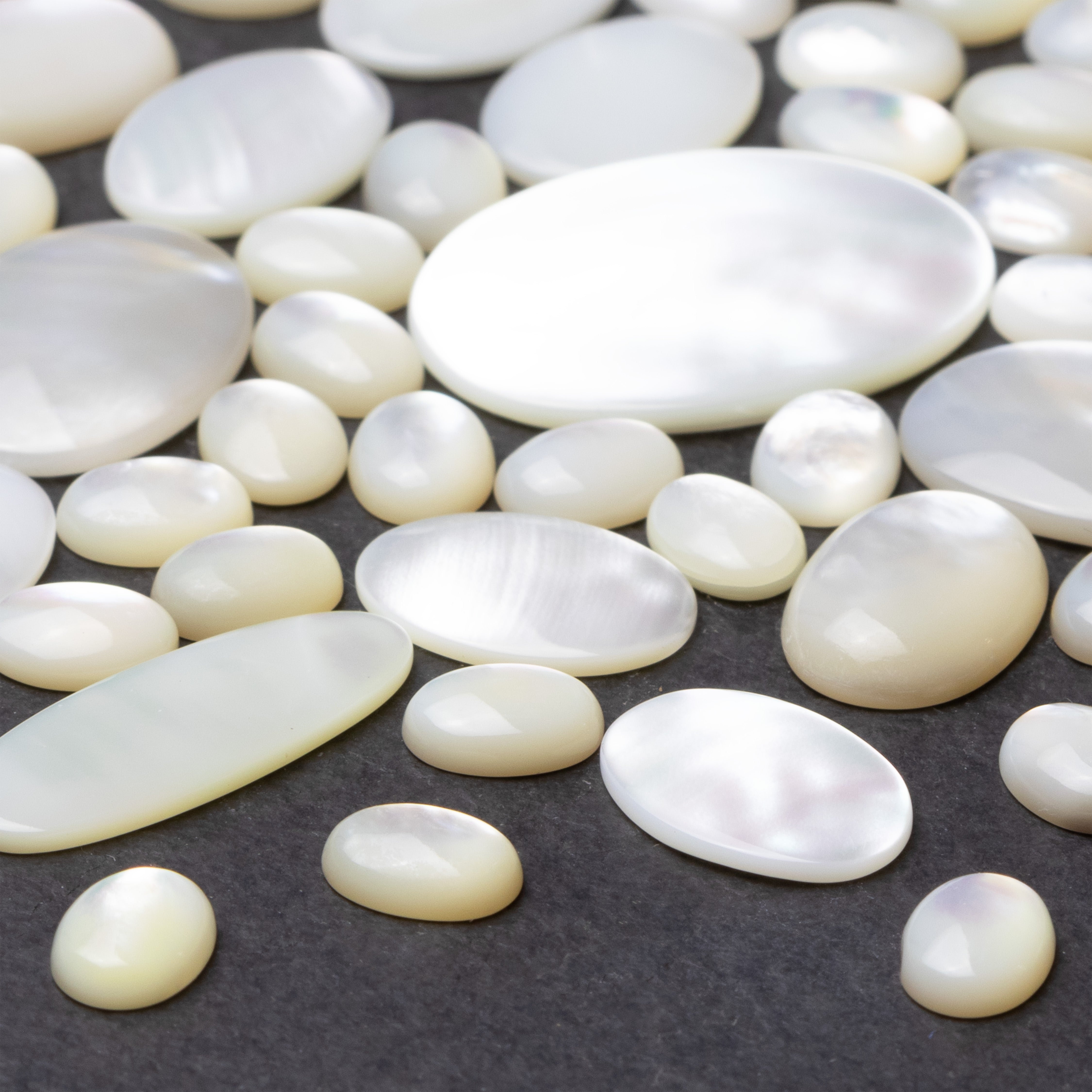 Mother Of Pearl Cabochons