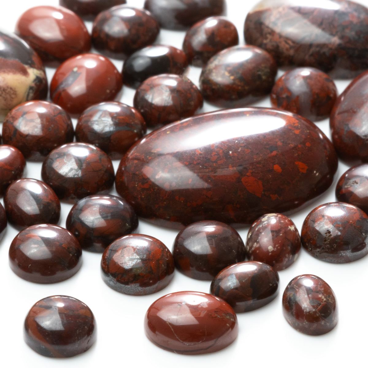 Brecciated Jasper Cabochons