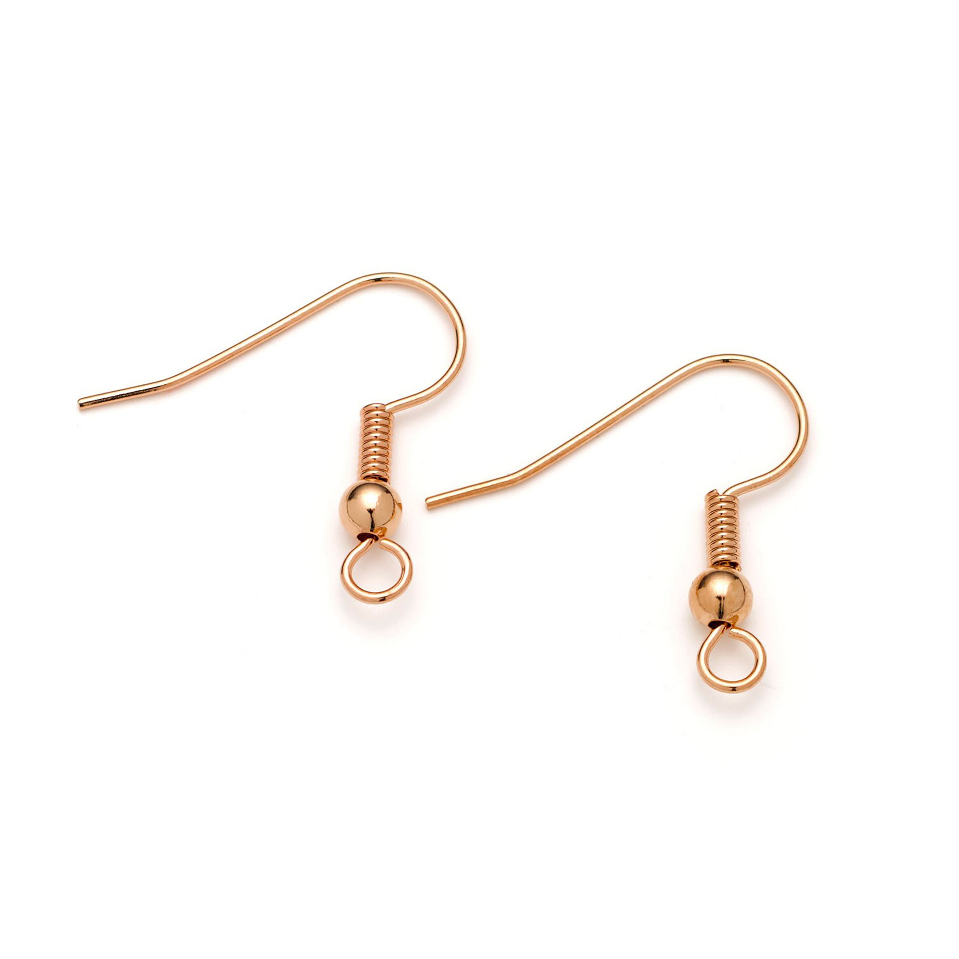 Plated Shepherds Crook Earwires pk10 Pairs