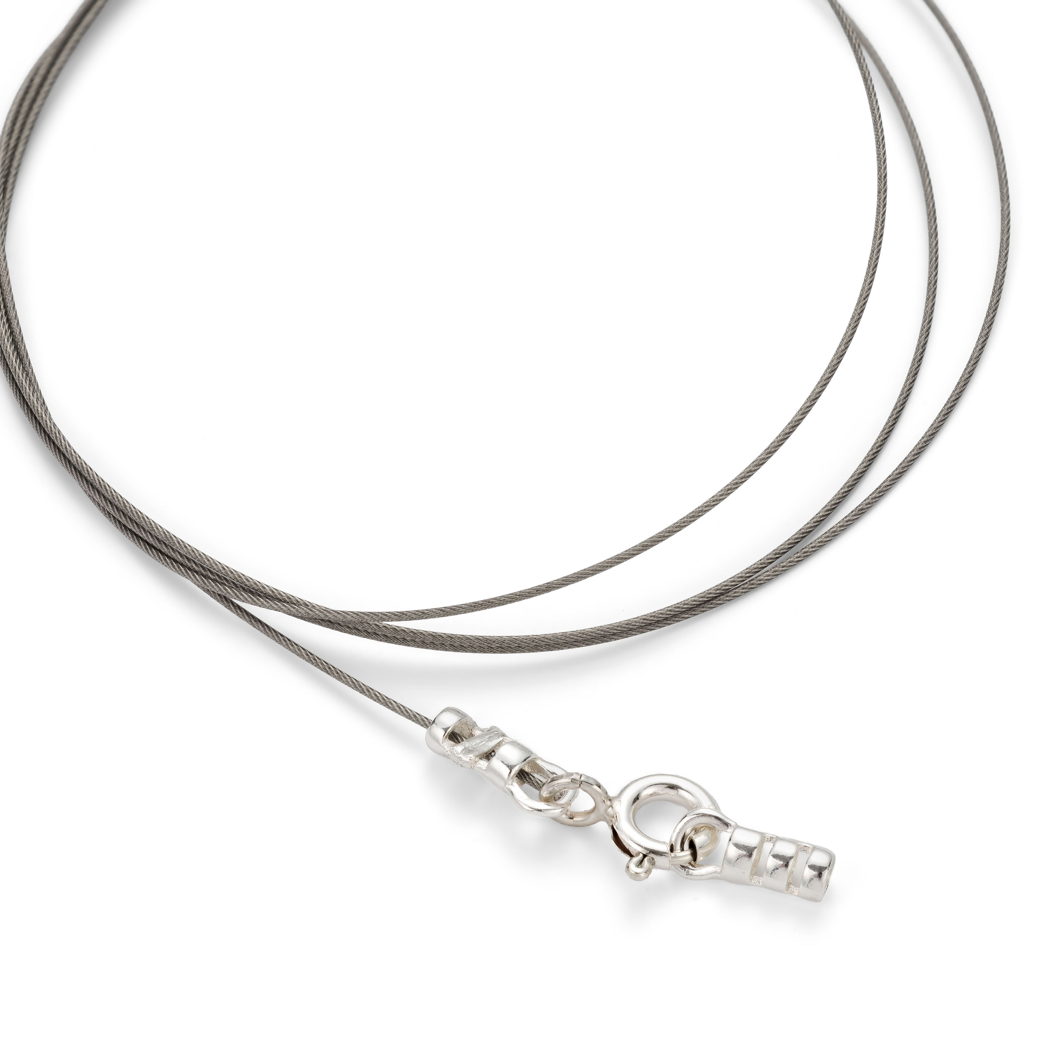Necklet Wire For Beading With Sterling Silver Findings