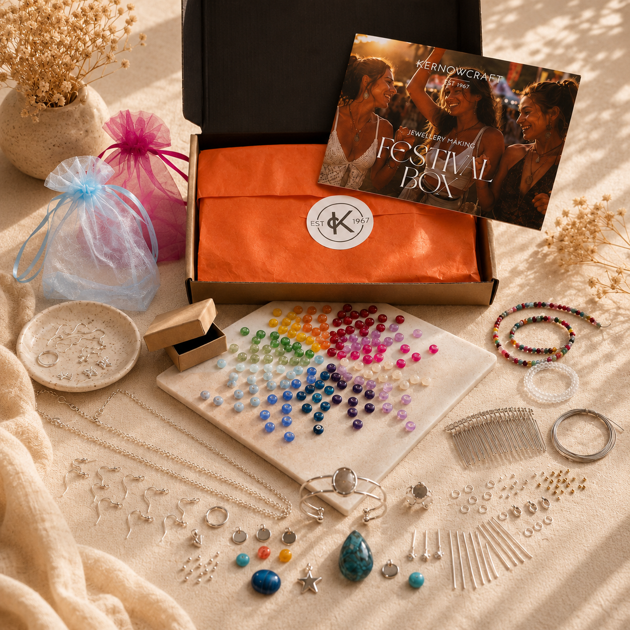 Festival jewellery making box