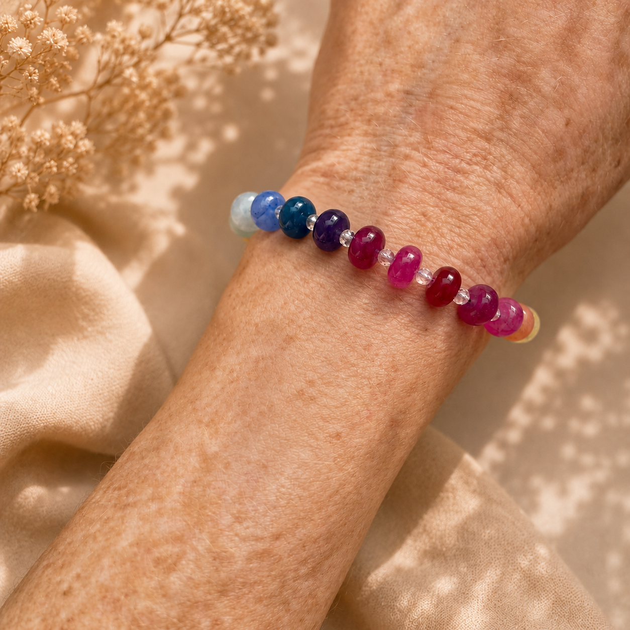 Sweetie bead necklace and bracelet bundle