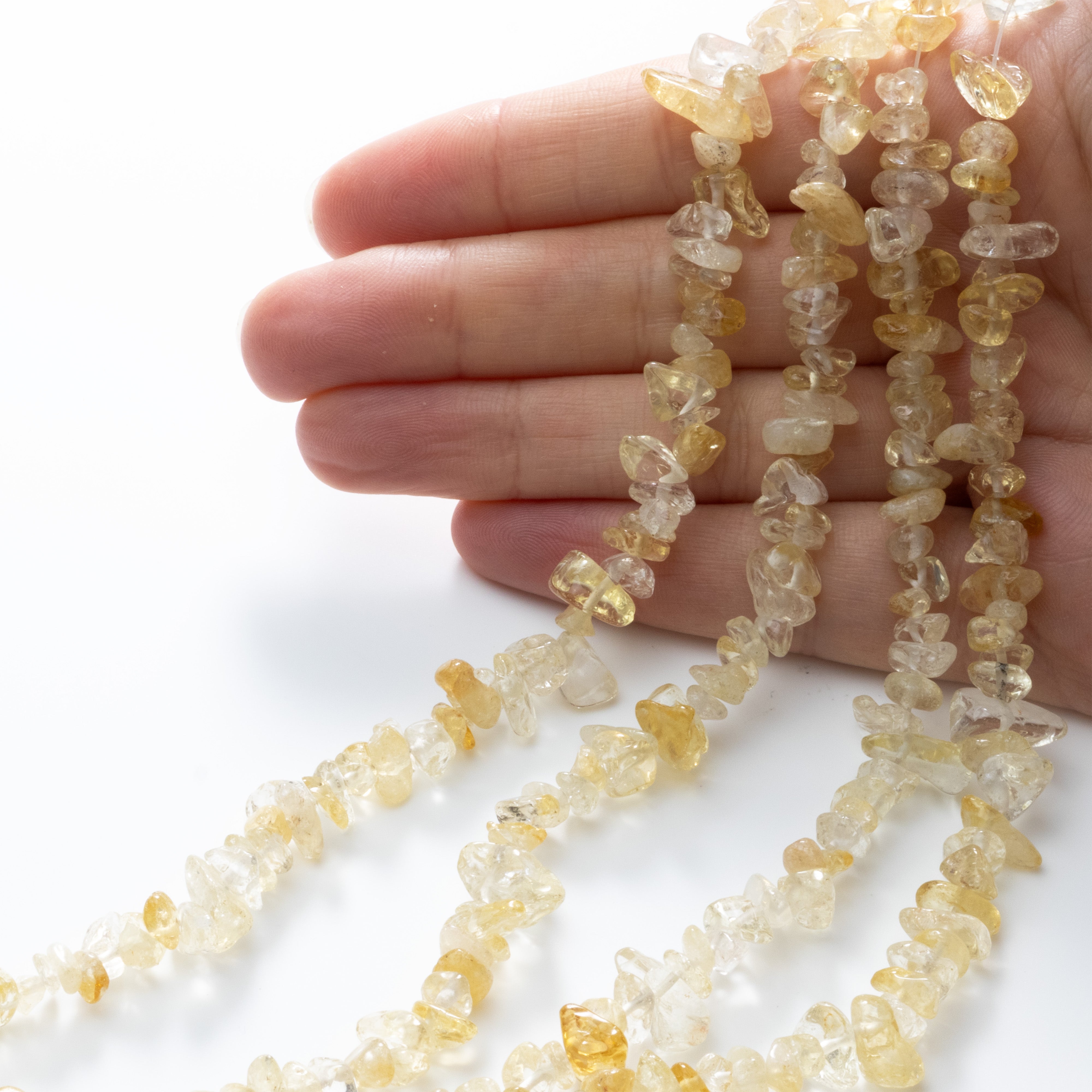 Citrine Chip Beads