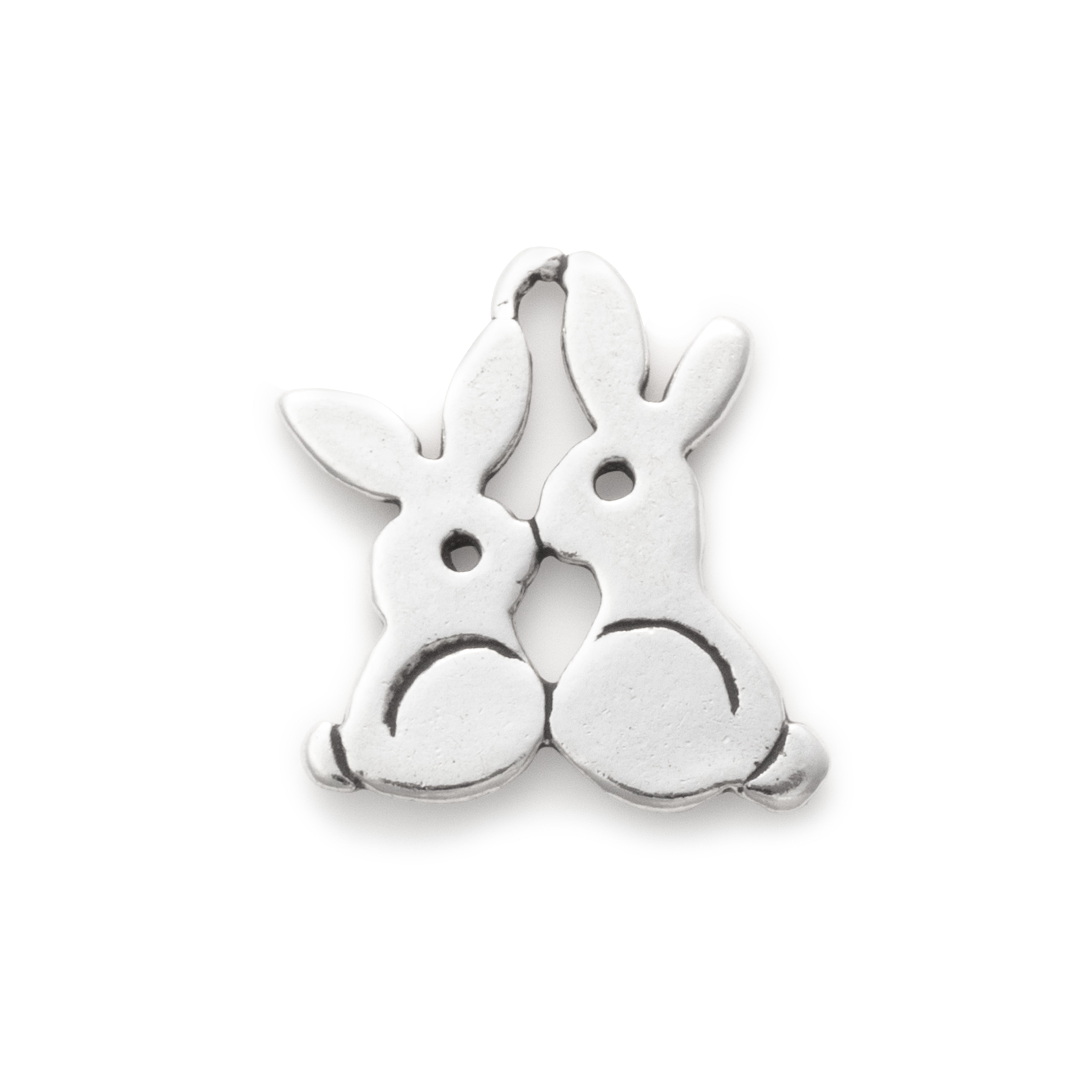 Sterling Silver Bunny Rabbit Charm