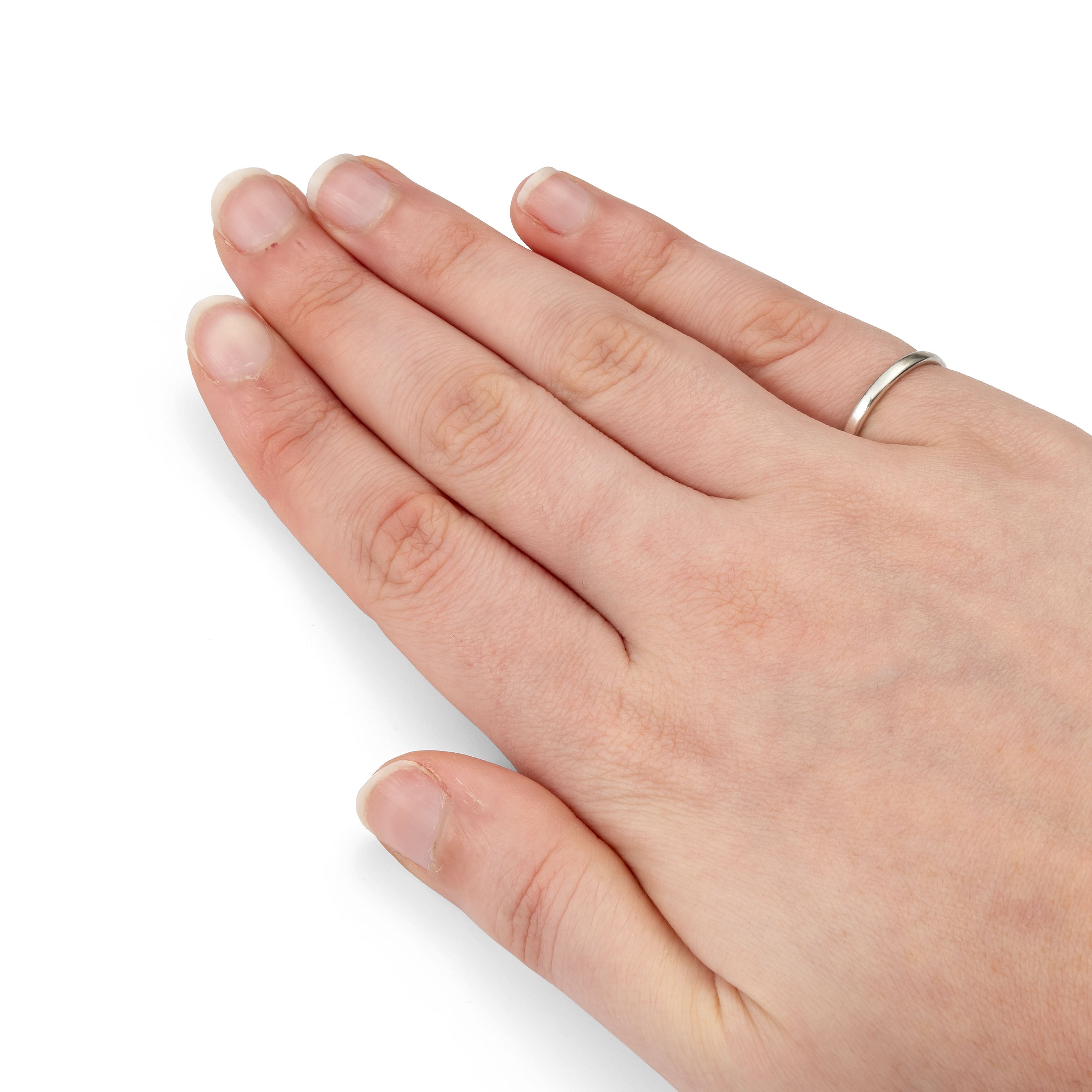 Sterling Silver Plain Band Ring